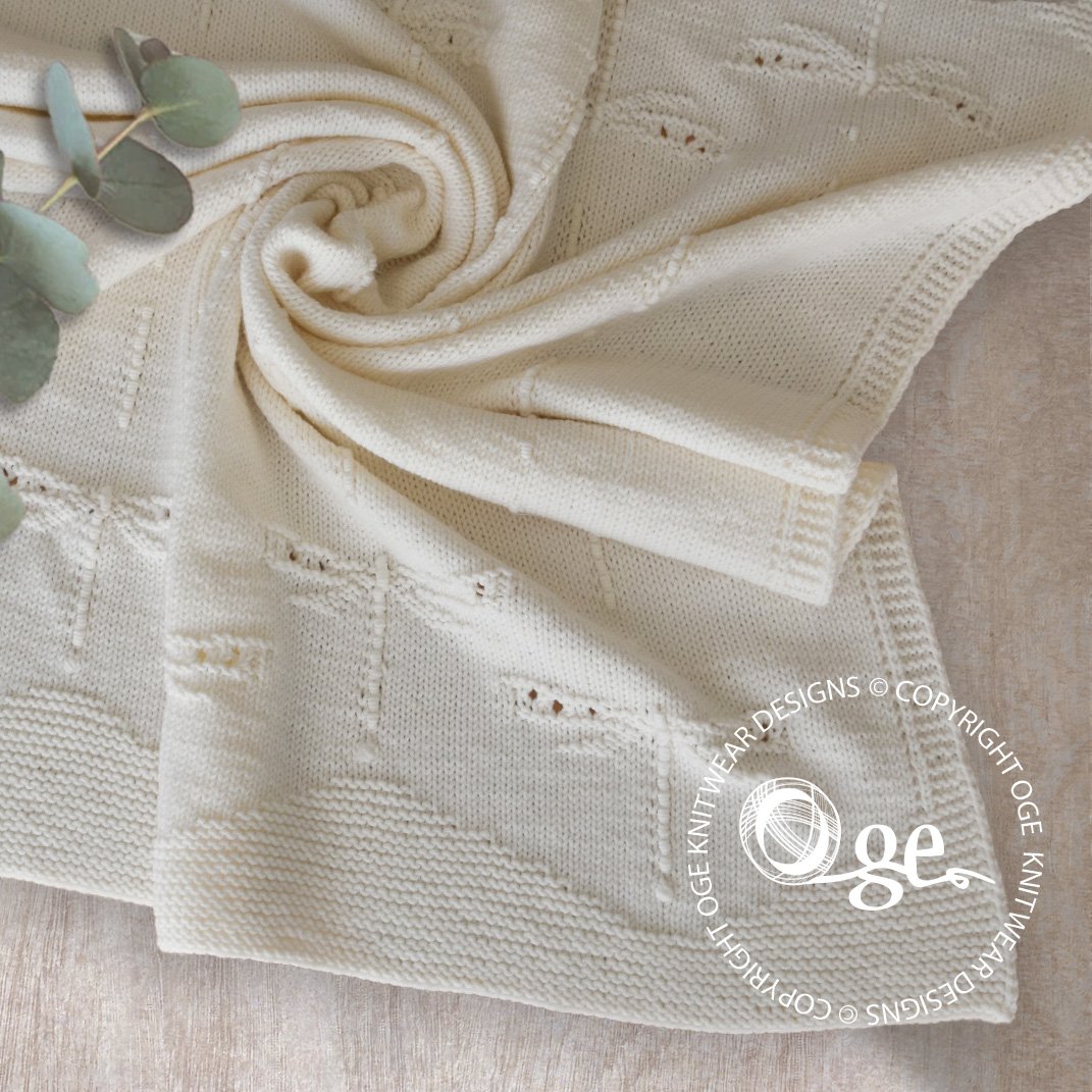 KNITTING PATTERN -- Grace Blanket - P281 (B)