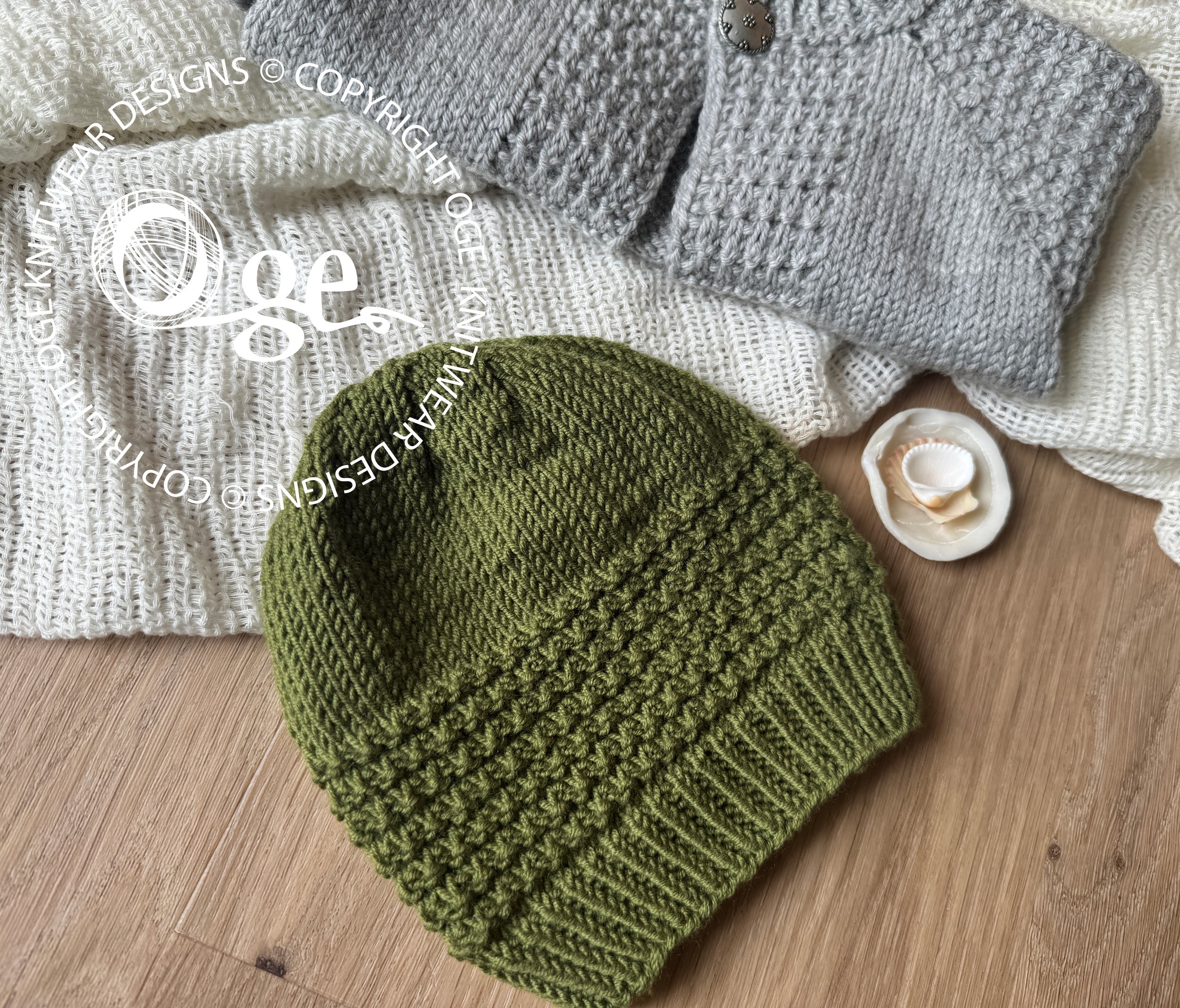 KNITTING PATTERN - Daintree Hat - P309