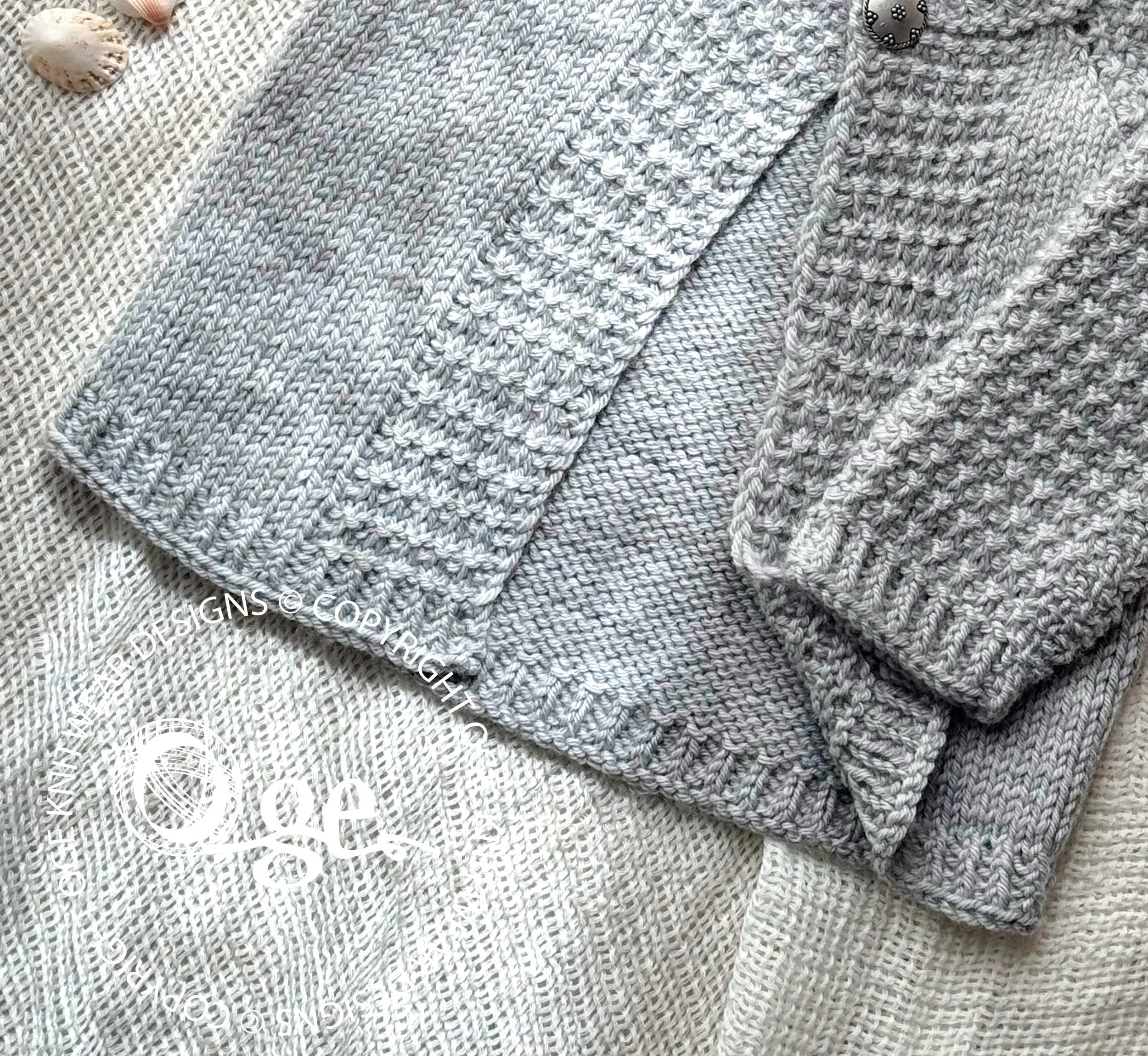 KNITTING PATTERN -- Jardin Cardigan - P248