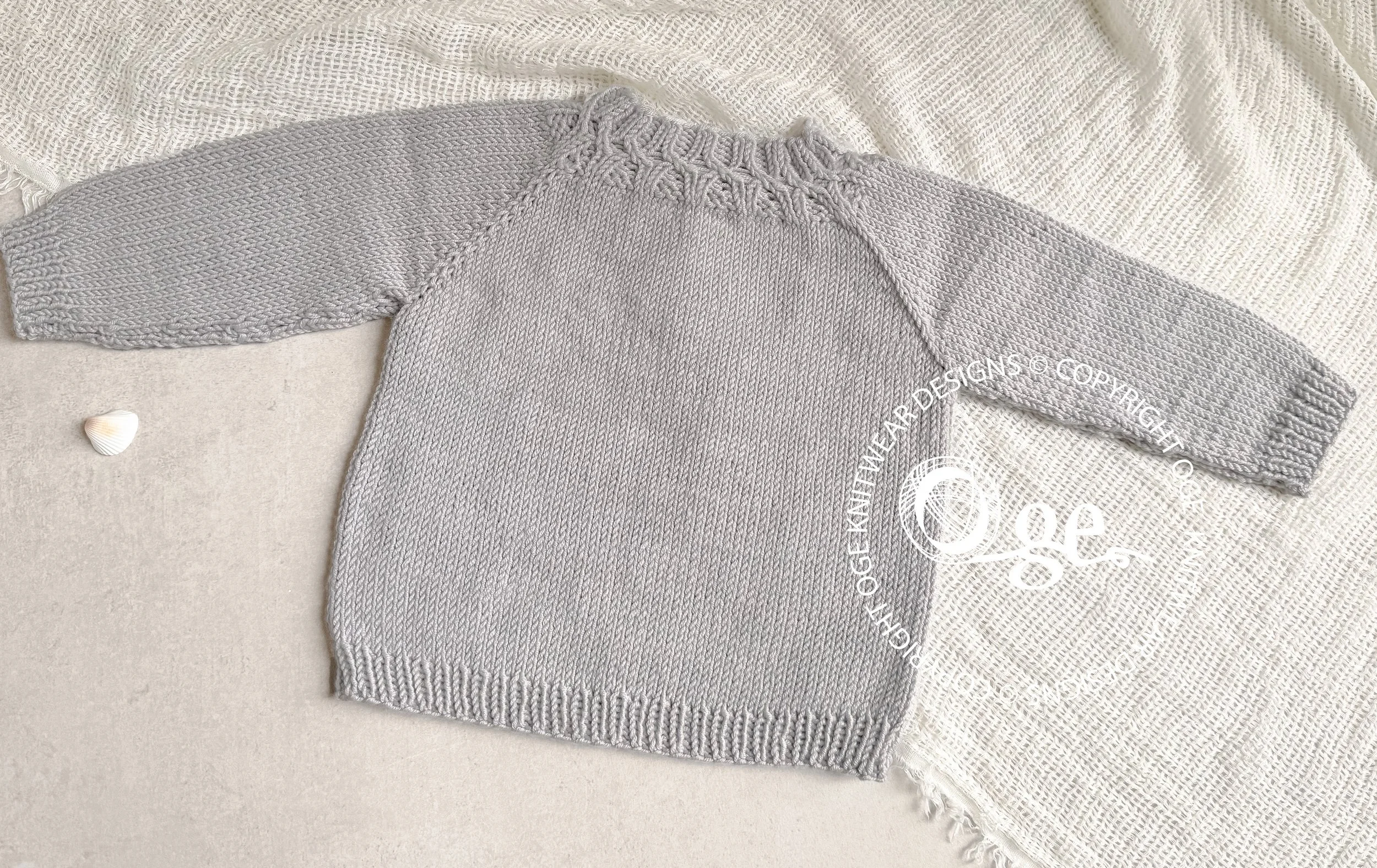 KNITTING PATTERN -- Butterfly Sweater - P299