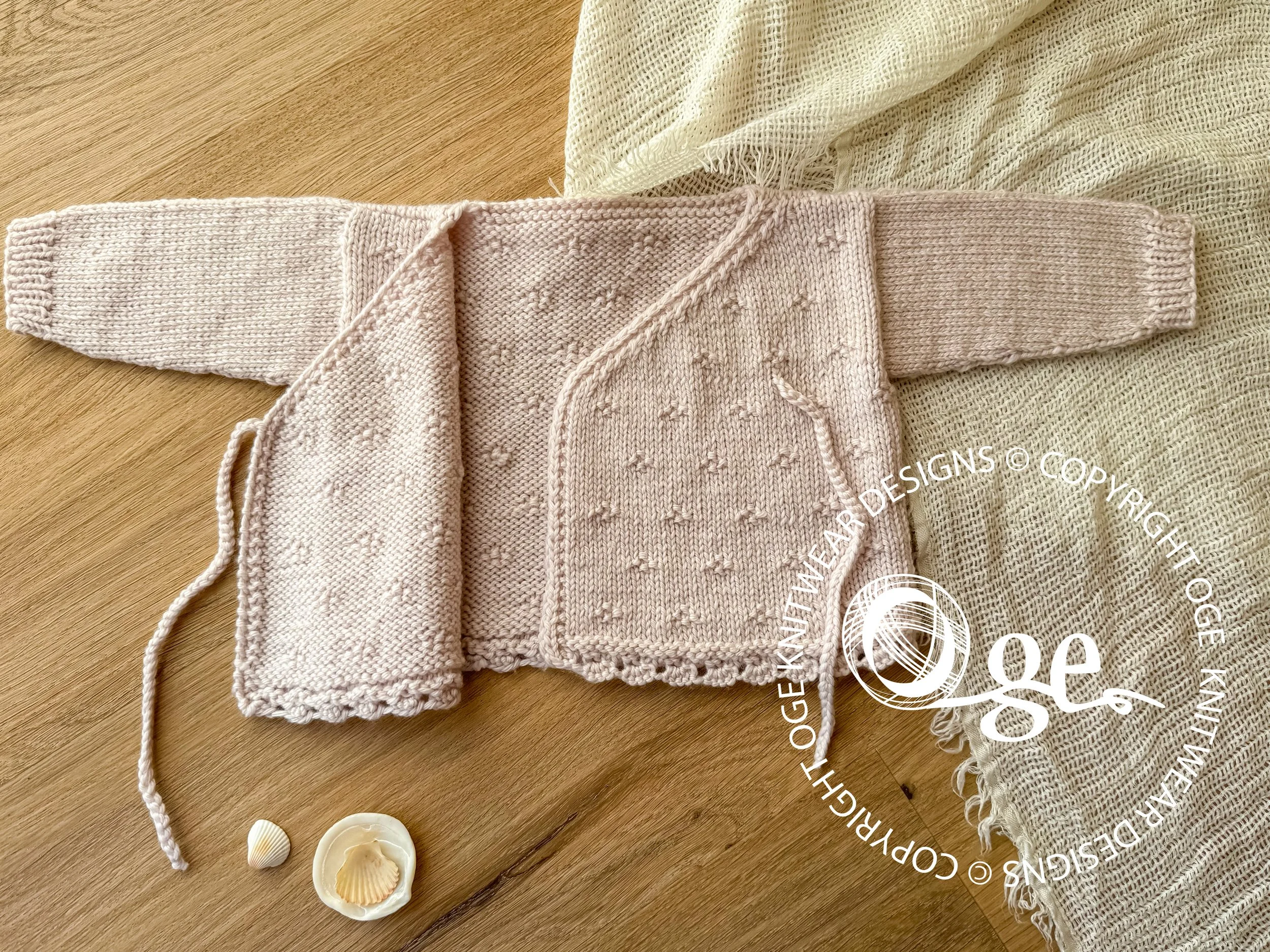 KNITTING PATTERN -- Elise Cardigan - P283 (C)