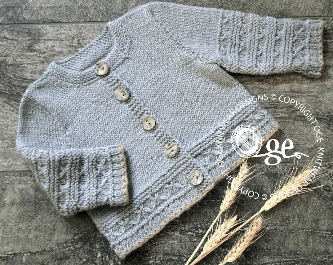 KNITTING PATTERN -- Doireann Cardigan - P230