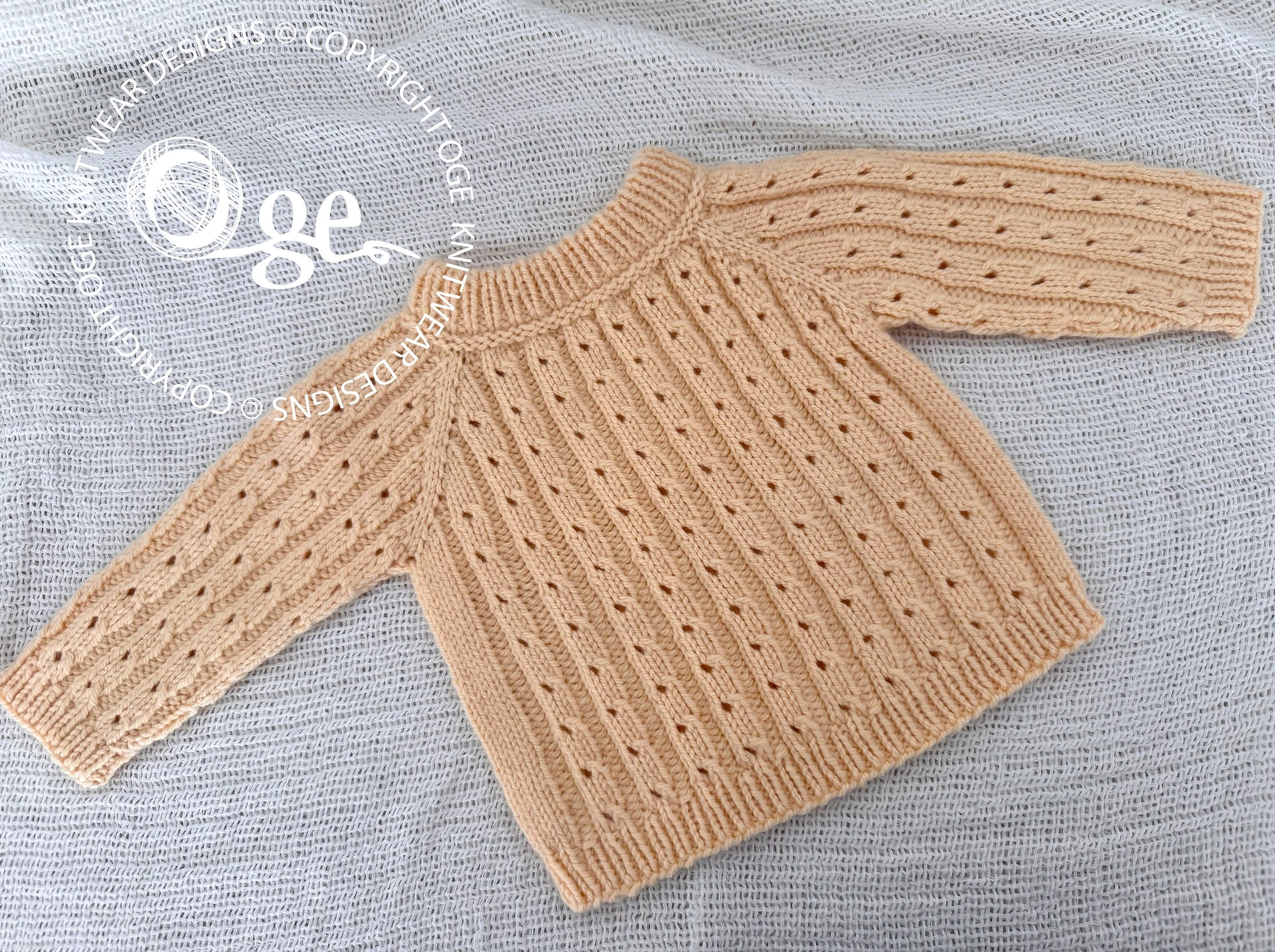 KNITTING PATTERN -- Lucania Sweater - P298