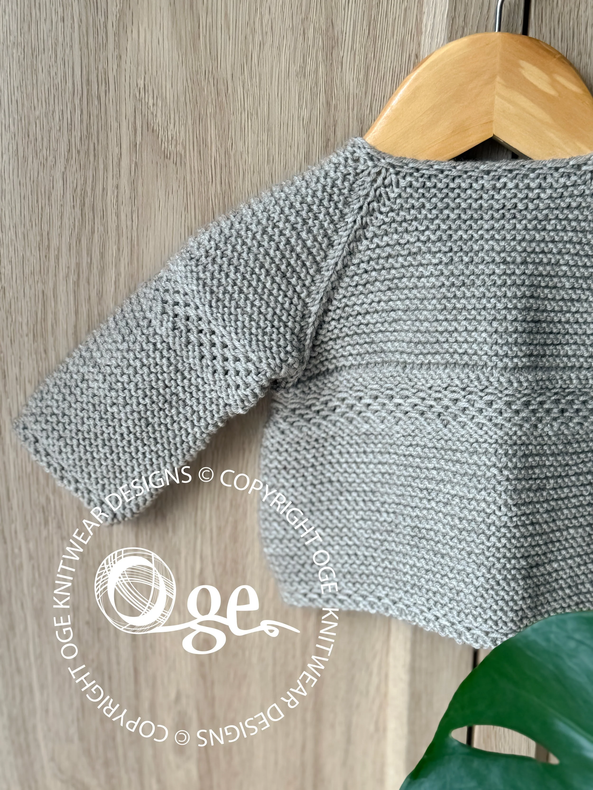 KNITTING PATTERN -- Astrid Cardigan - P306