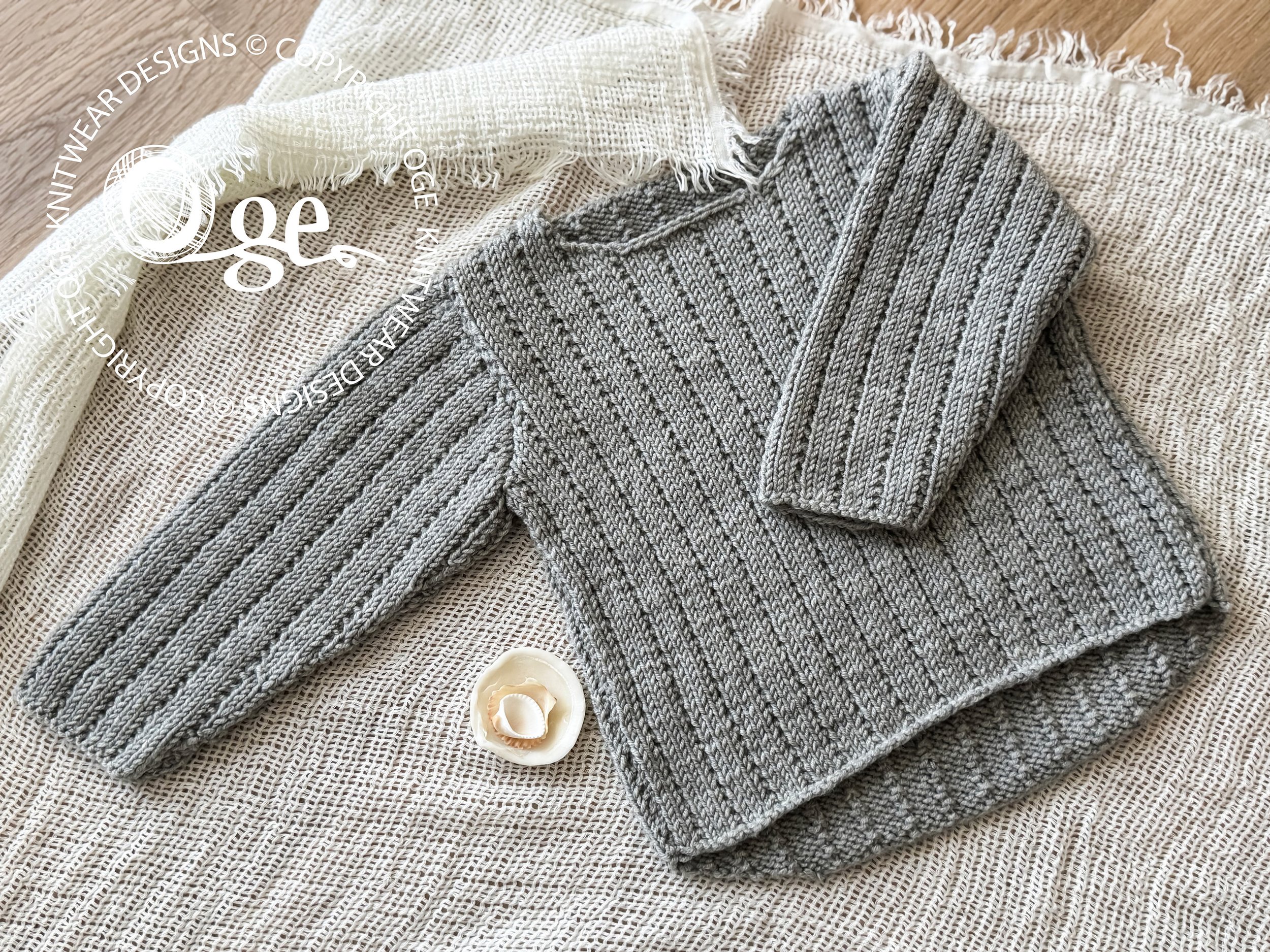 KNITTING PATTERN -- Shabby chick weekender - P049
