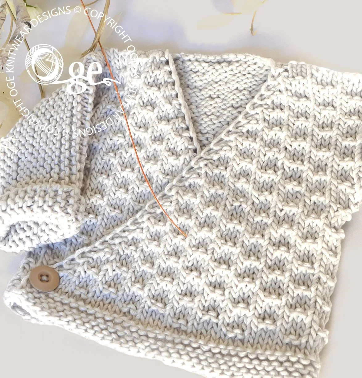 KNITTING PATTERN -- Avonlea Cross Over Top – P146