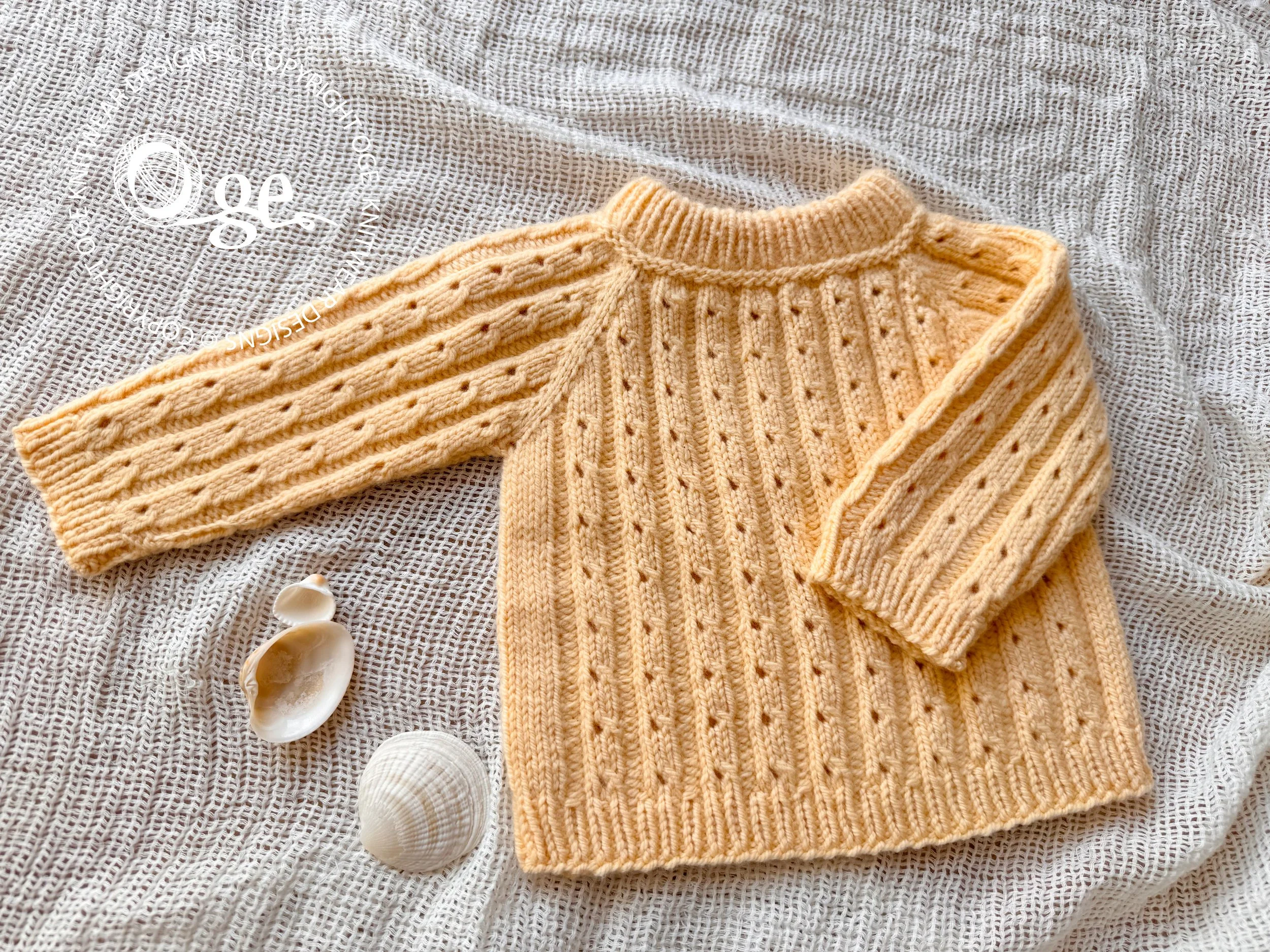 KNITTING PATTERN -- Lucania Sweater - P298