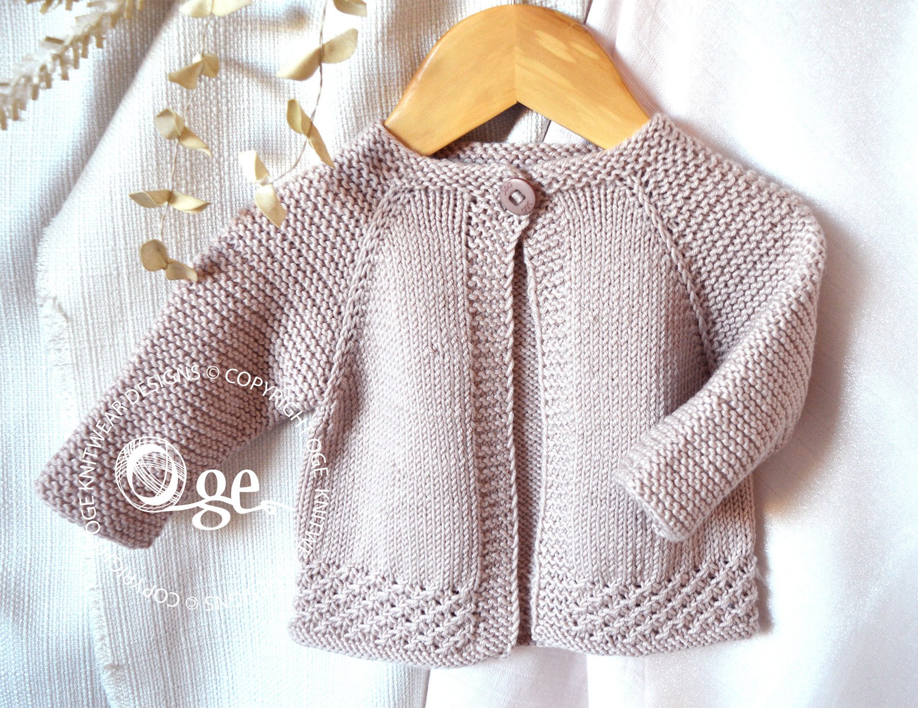 Maebry Top down cardigan - P152
