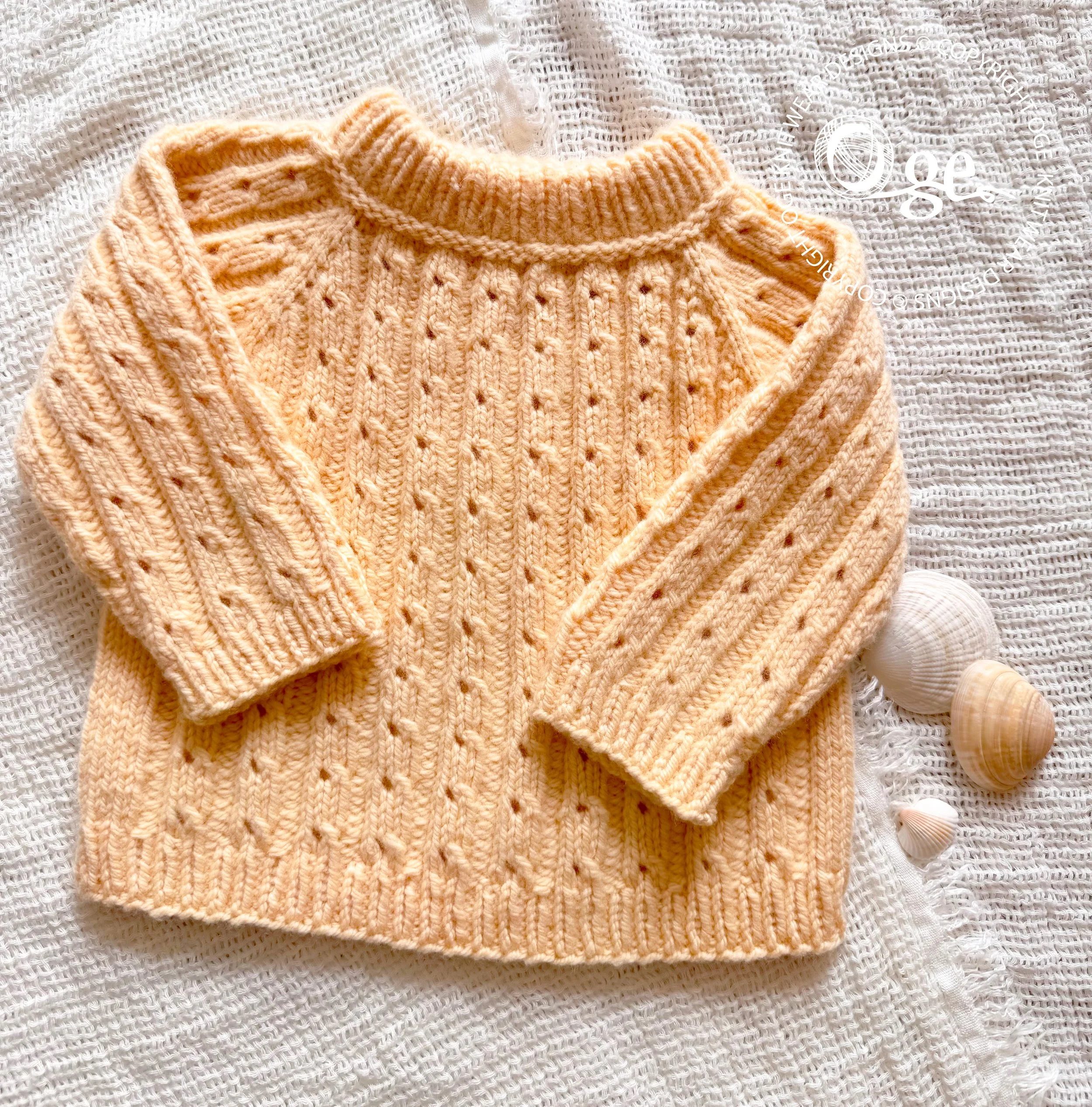 KNITTING PATTERN -- Lucania Sweater - P298