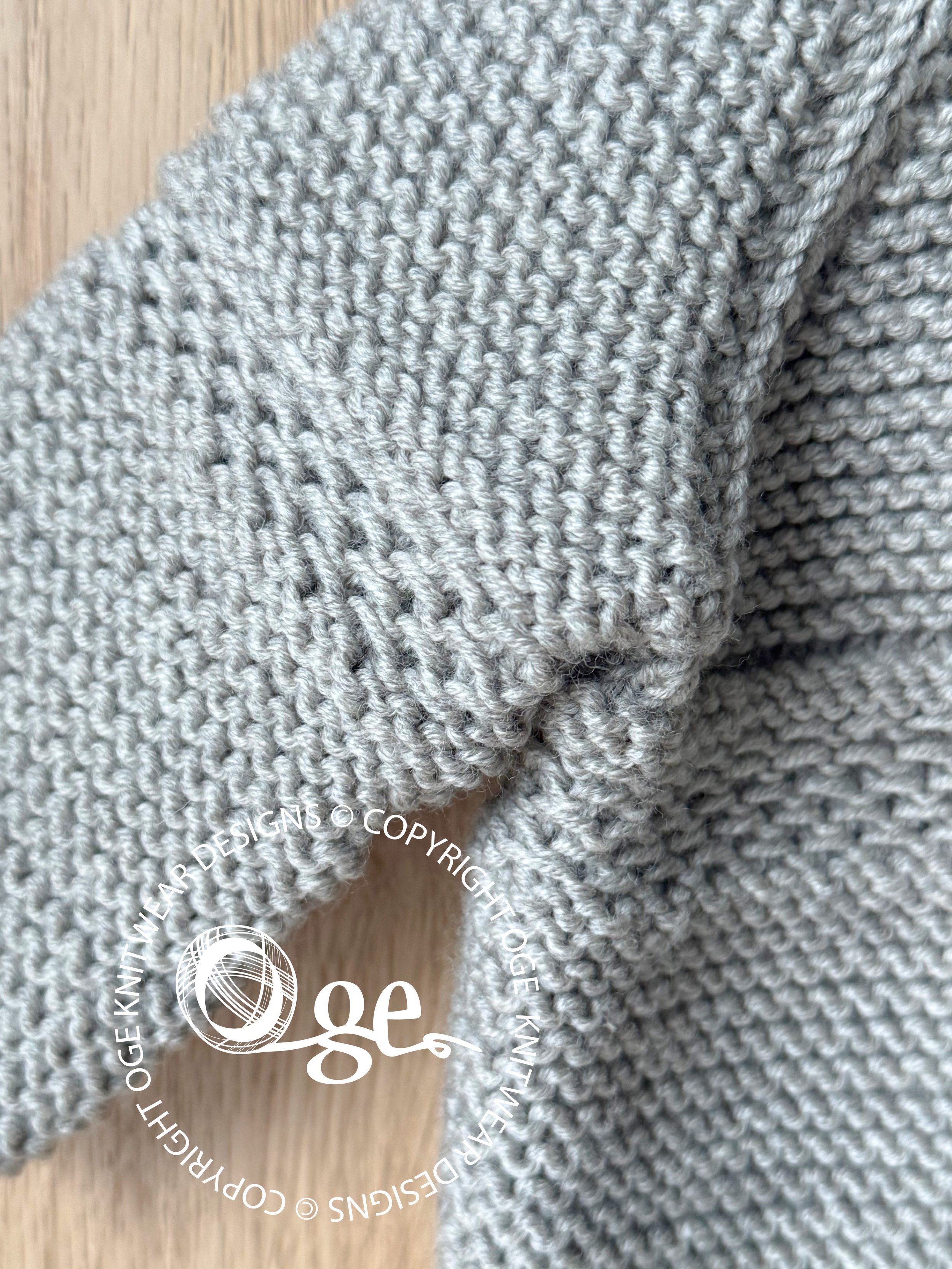 KNITTING PATTERN -- Astrid Cardigan - P306