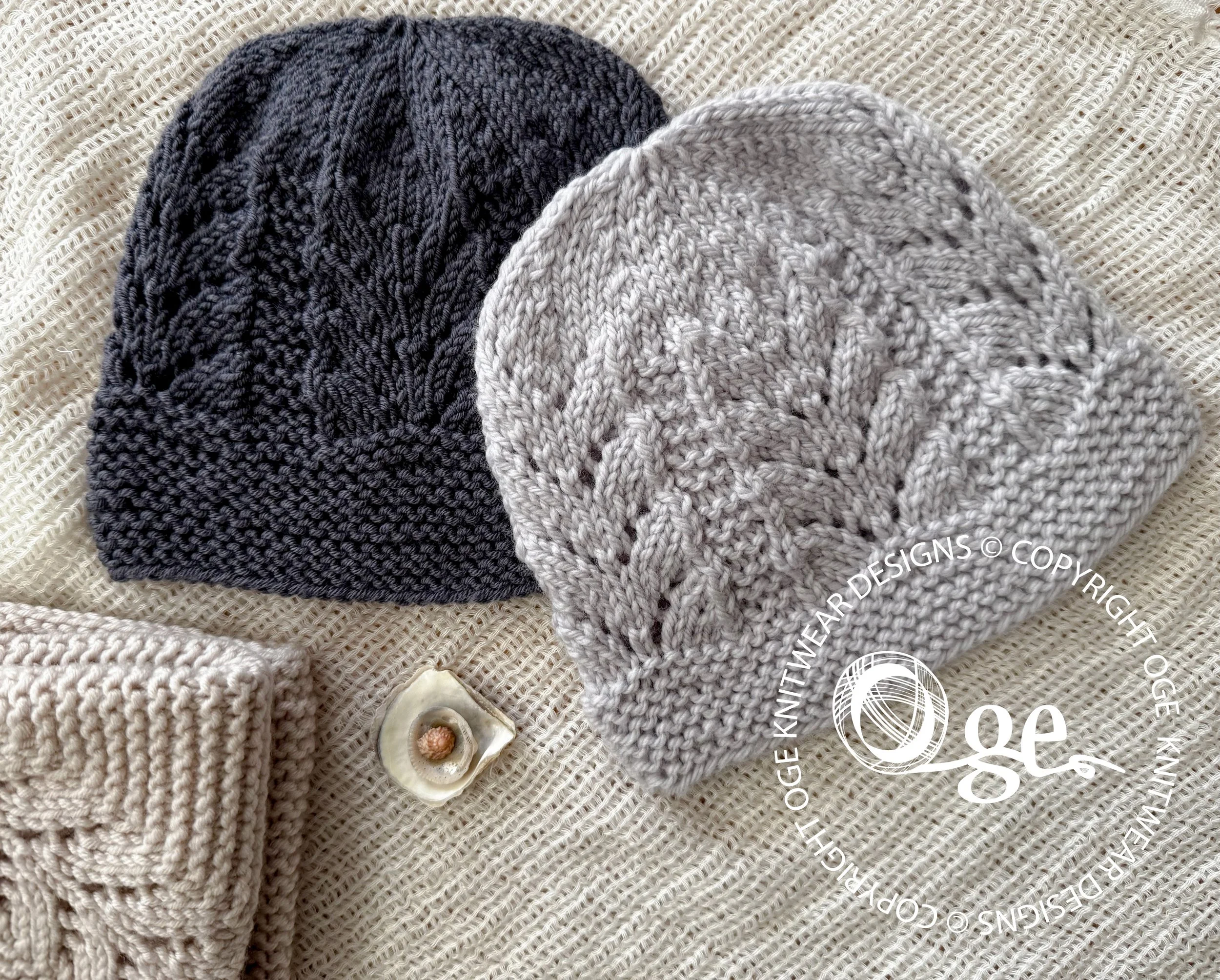KNITTING PATTERN -- Norwegian Fir (Hat) - P310