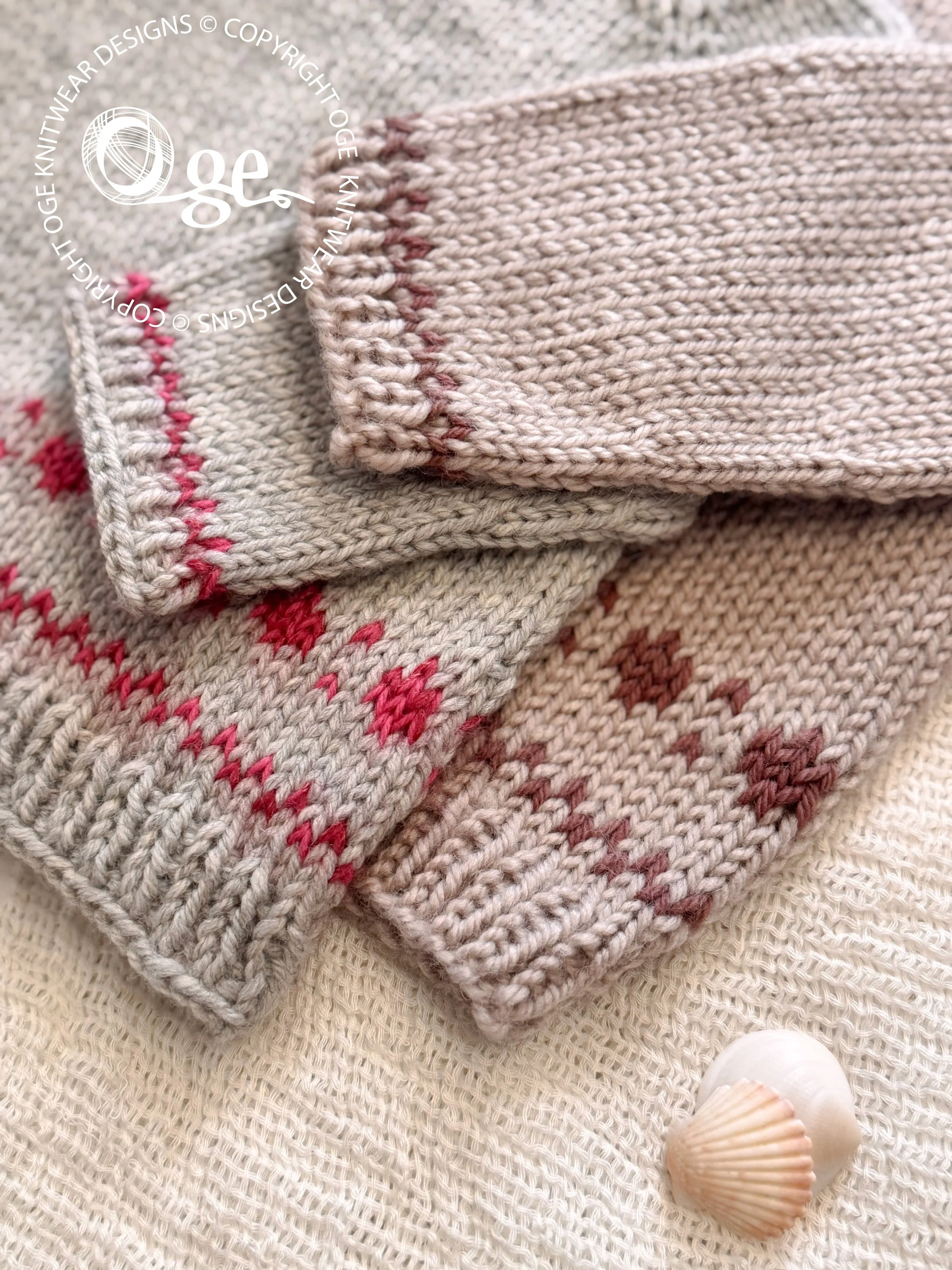 KNITTING PATTERN -- Huckleberry Sweater - P300