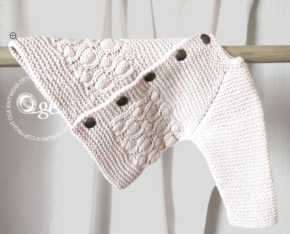 KNITTING PATTERN - 'RE-RELEASE' - Frida Cardigan & Hat - P246