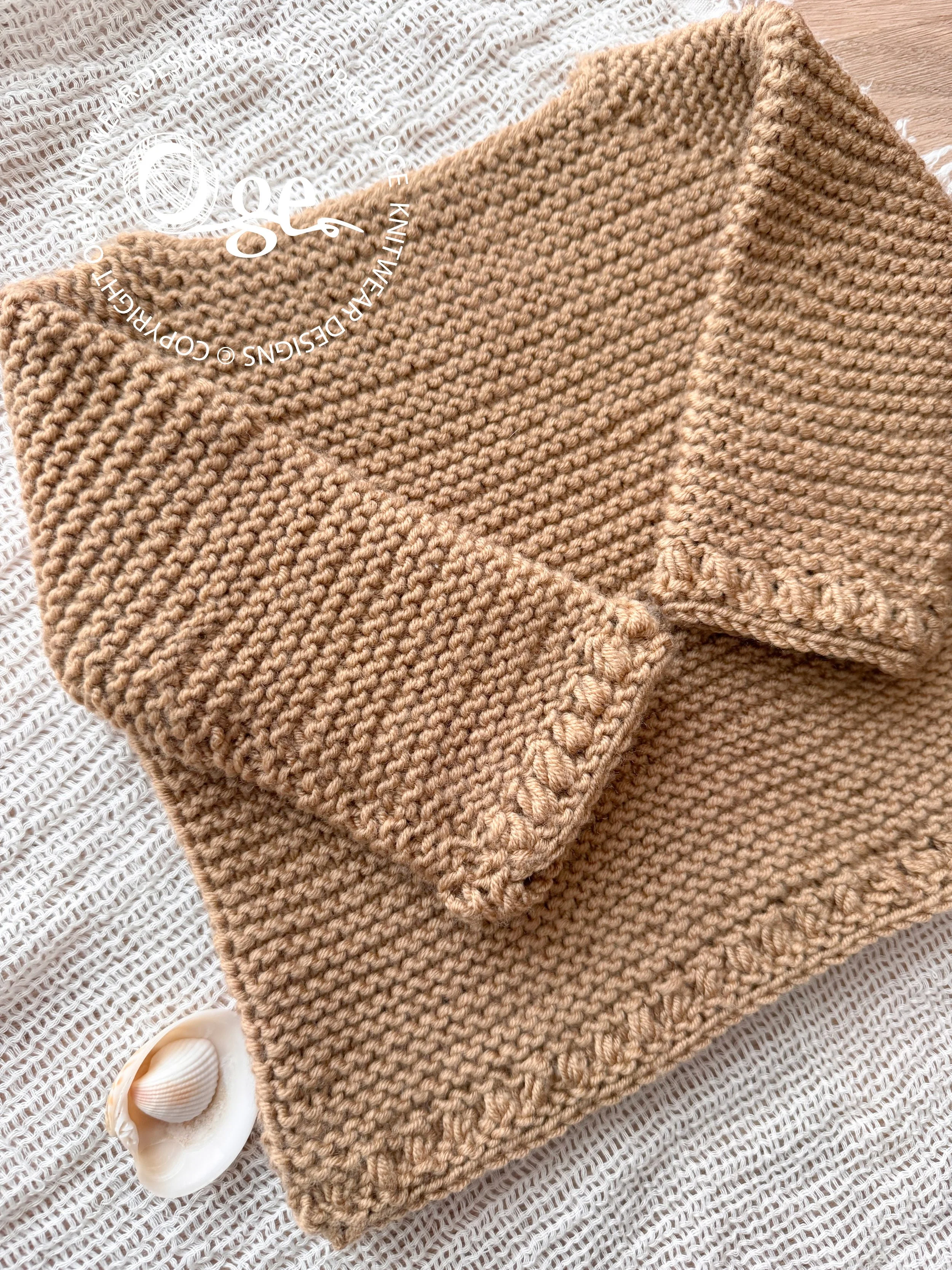 KNITTING PATTERN -- Lenox Sweater - P217