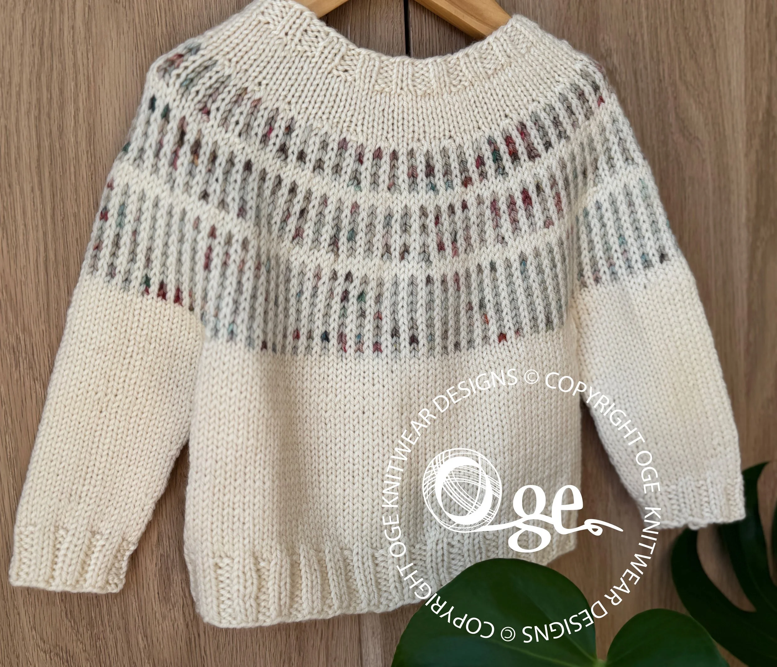 KNITTING PATTERN -- Lillesand Sweater - P155