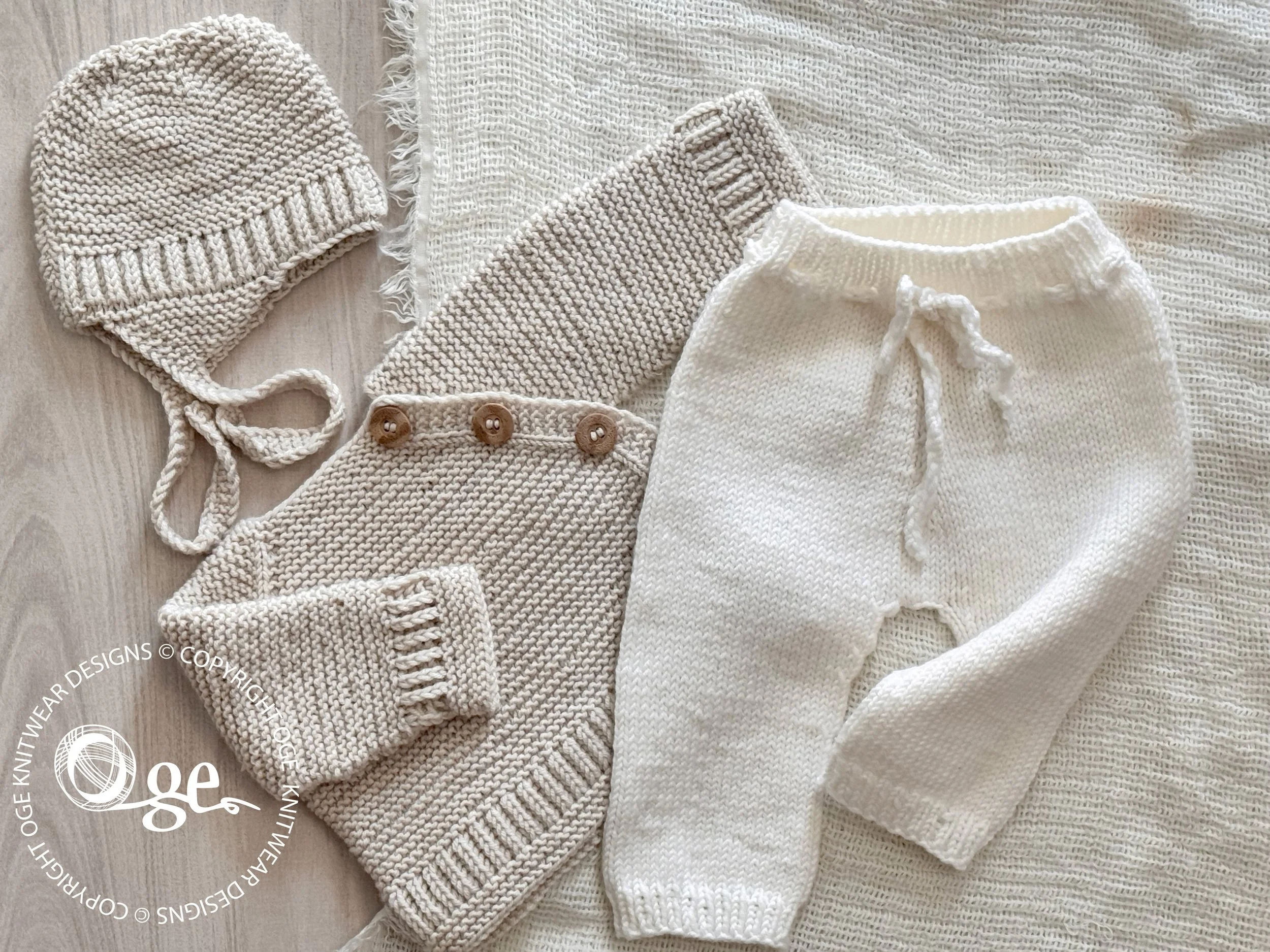 KNITTING PATTERN -- Oliver Set - P281 (A)