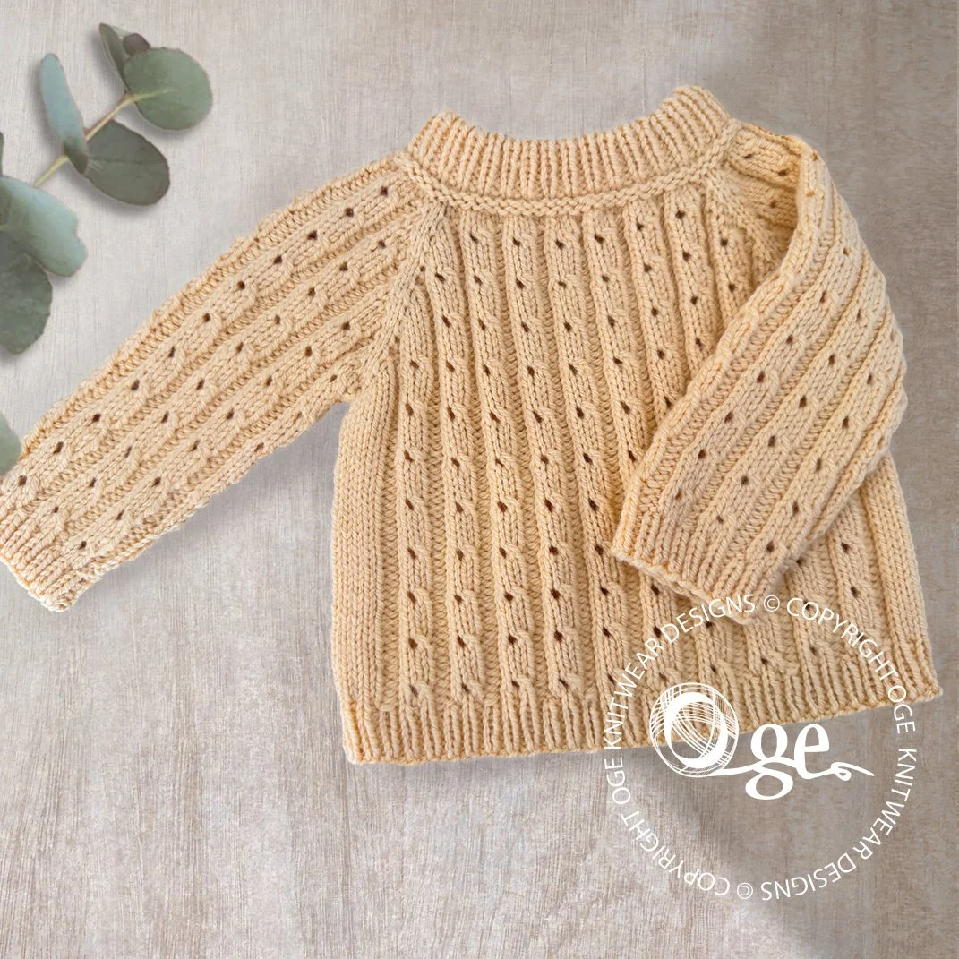 KNITTING PATTERN -- Lucania Sweater - P298