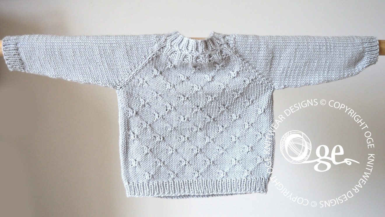 KNITTING PATTERN -- Butterfly Sweater - P299