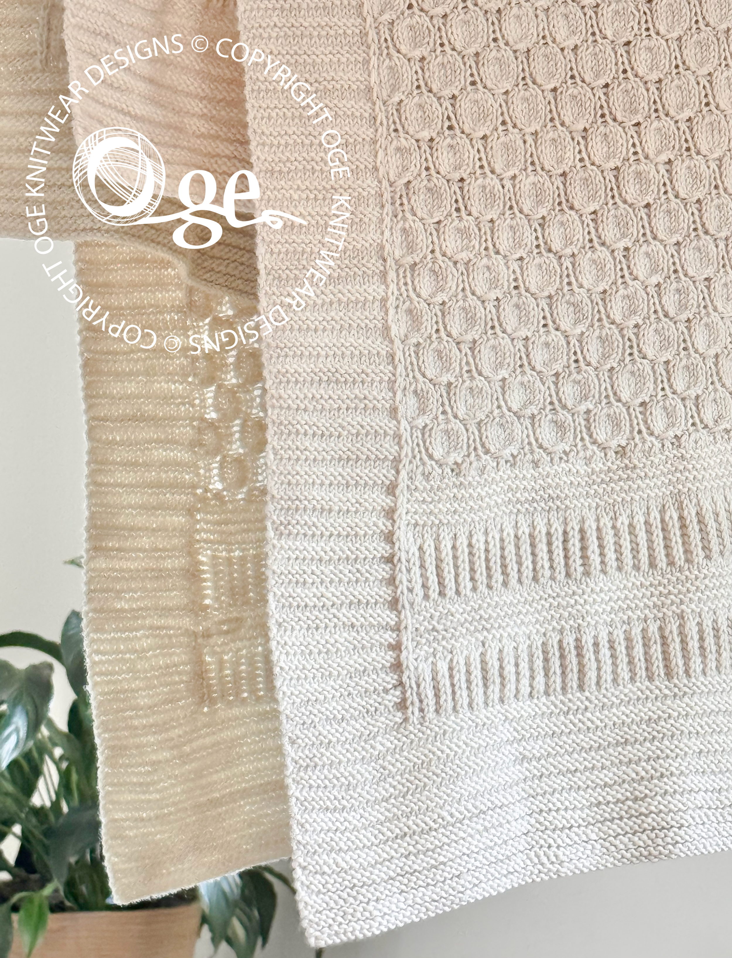 KNITTING PATTERN -- Oliver Blanket - P281 (B)