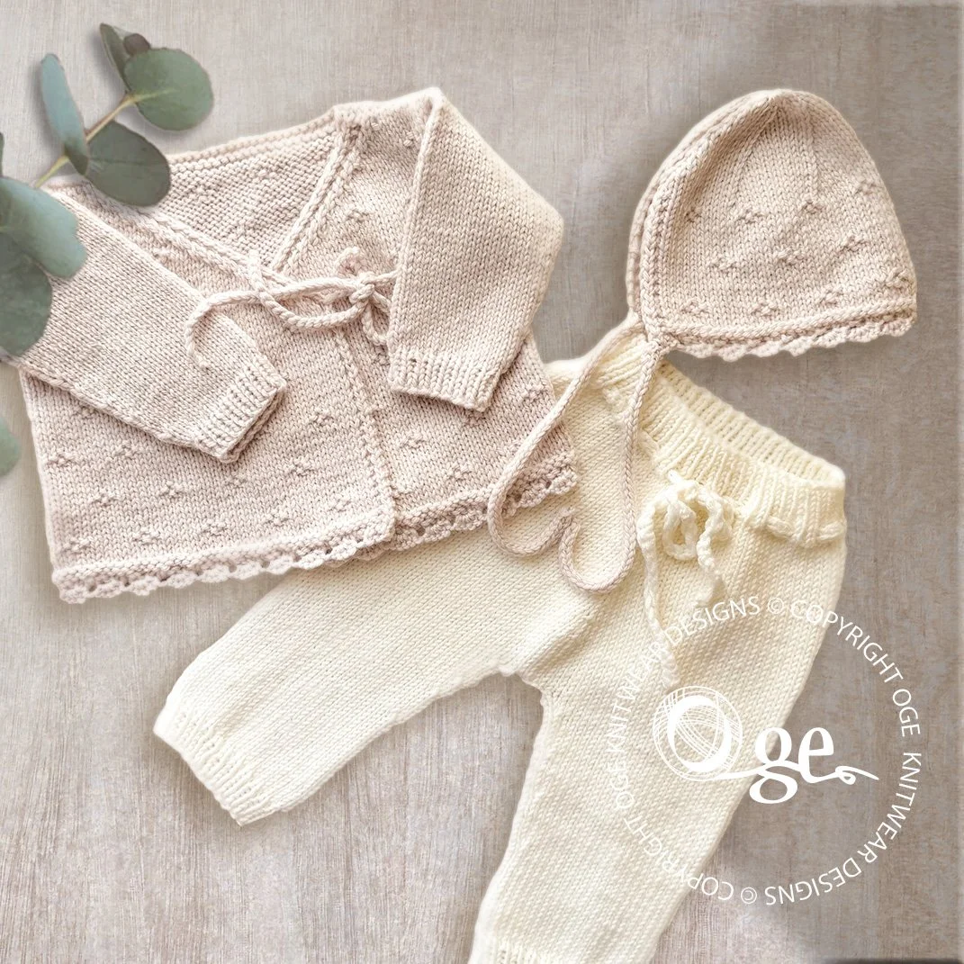 KNITTING PATTERN -- Elise Outfit - P283 (D)