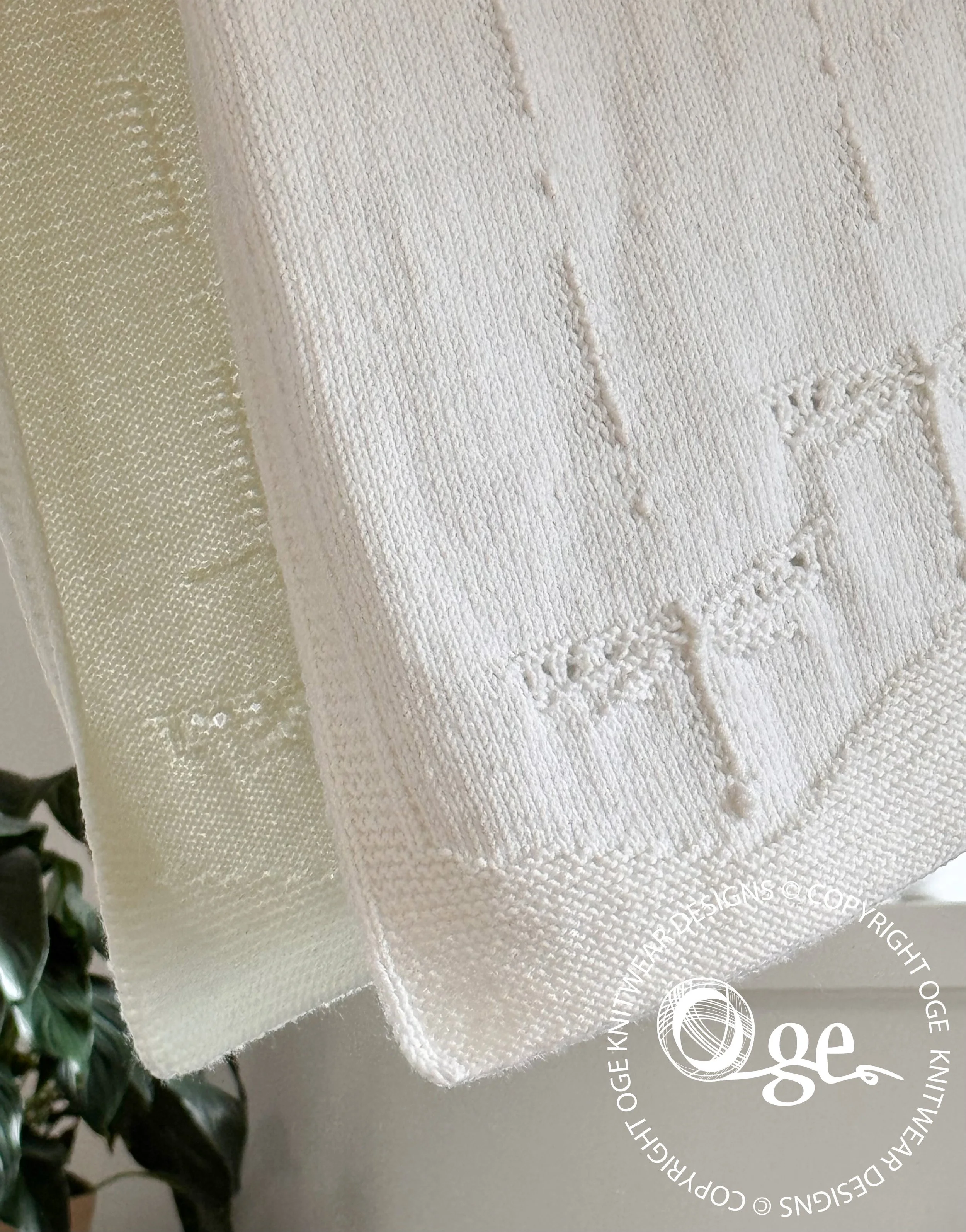 KNITTING PATTERN -- Grace Blanket - P281 (B)