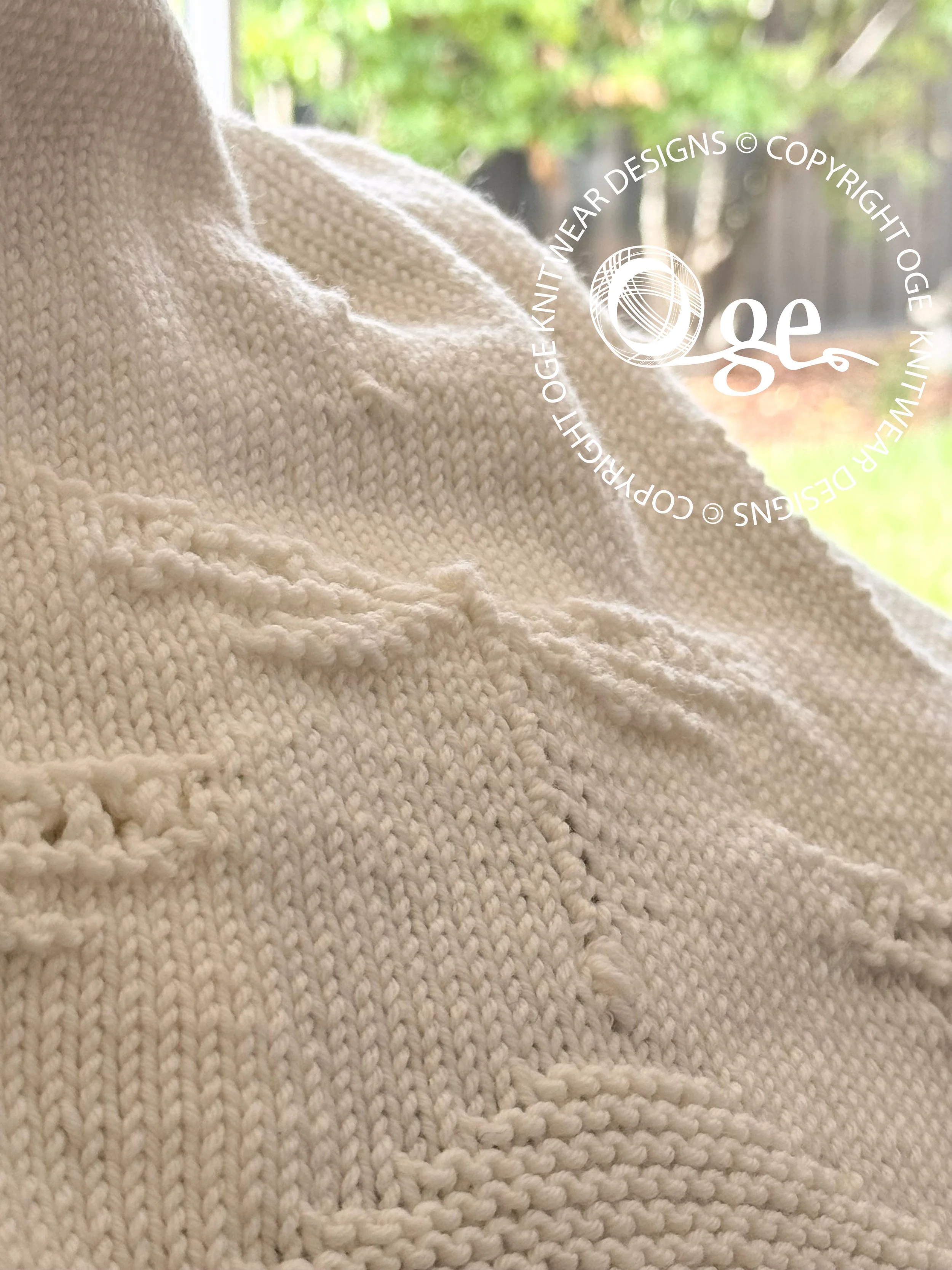 KNITTING PATTERN -- Grace Blanket - P281 (B)