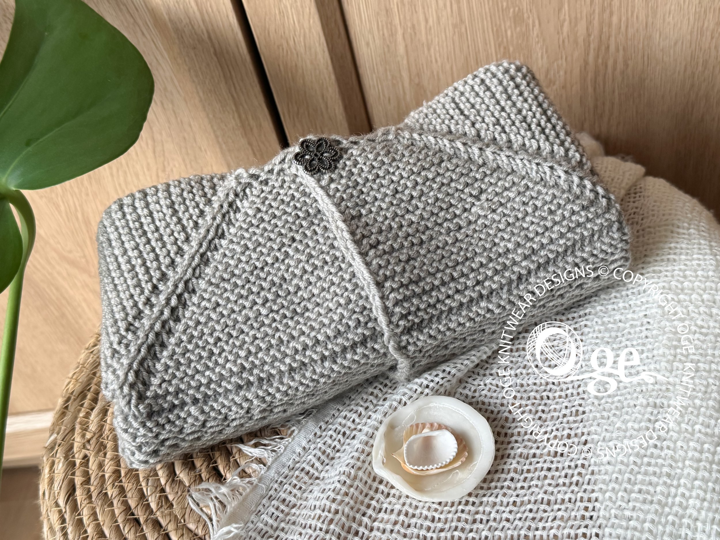 KNITTING PATTERN -- Astrid Cardigan - P306