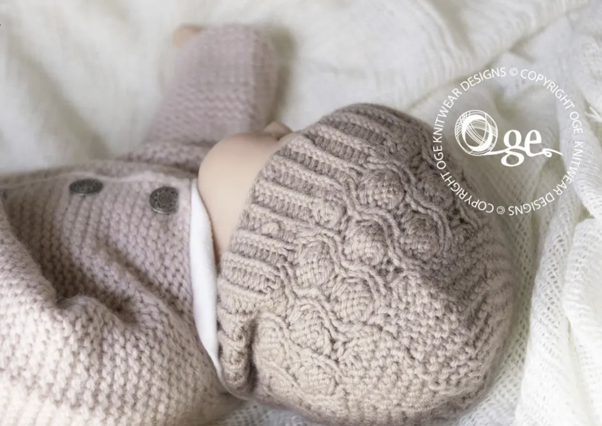 KNITTING PATTERN - 'RE-RELEASE' - Frida Cardigan & Hat - P246