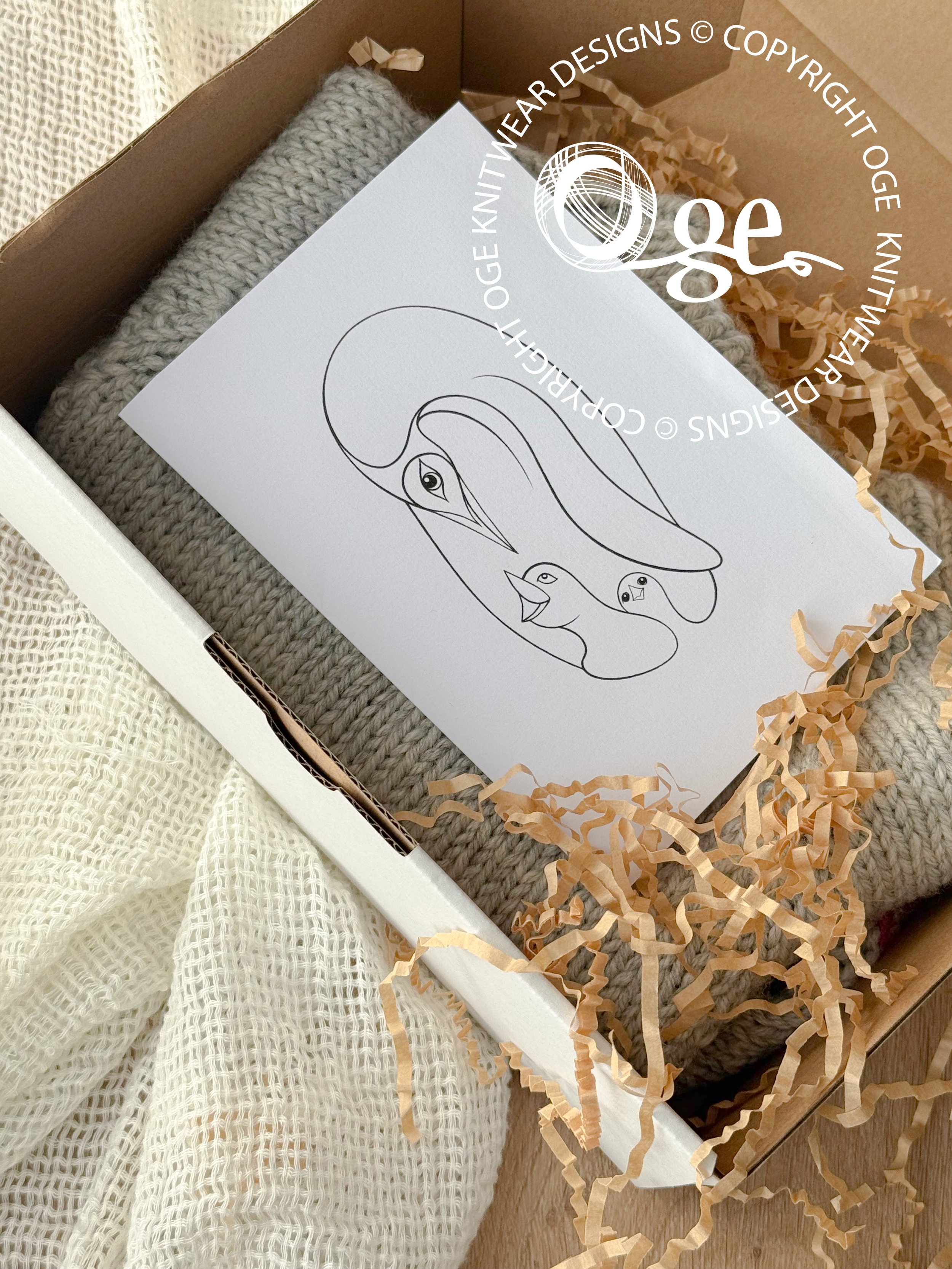 PDF CARD-Baby animal card set - M008