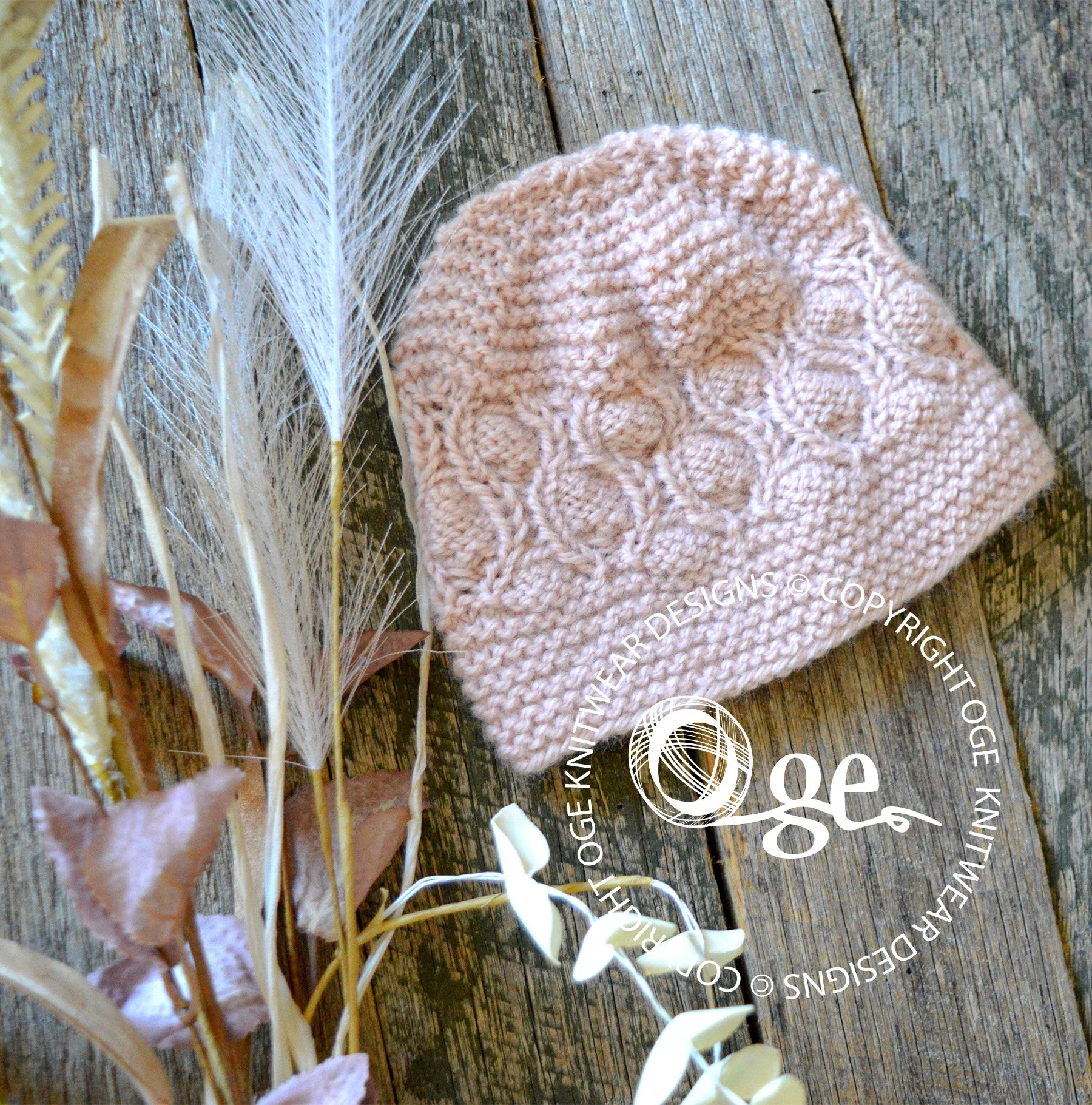 KNITTING PATTERN - 'RE-RELEASE' - Frida Cardigan & Hat - P246