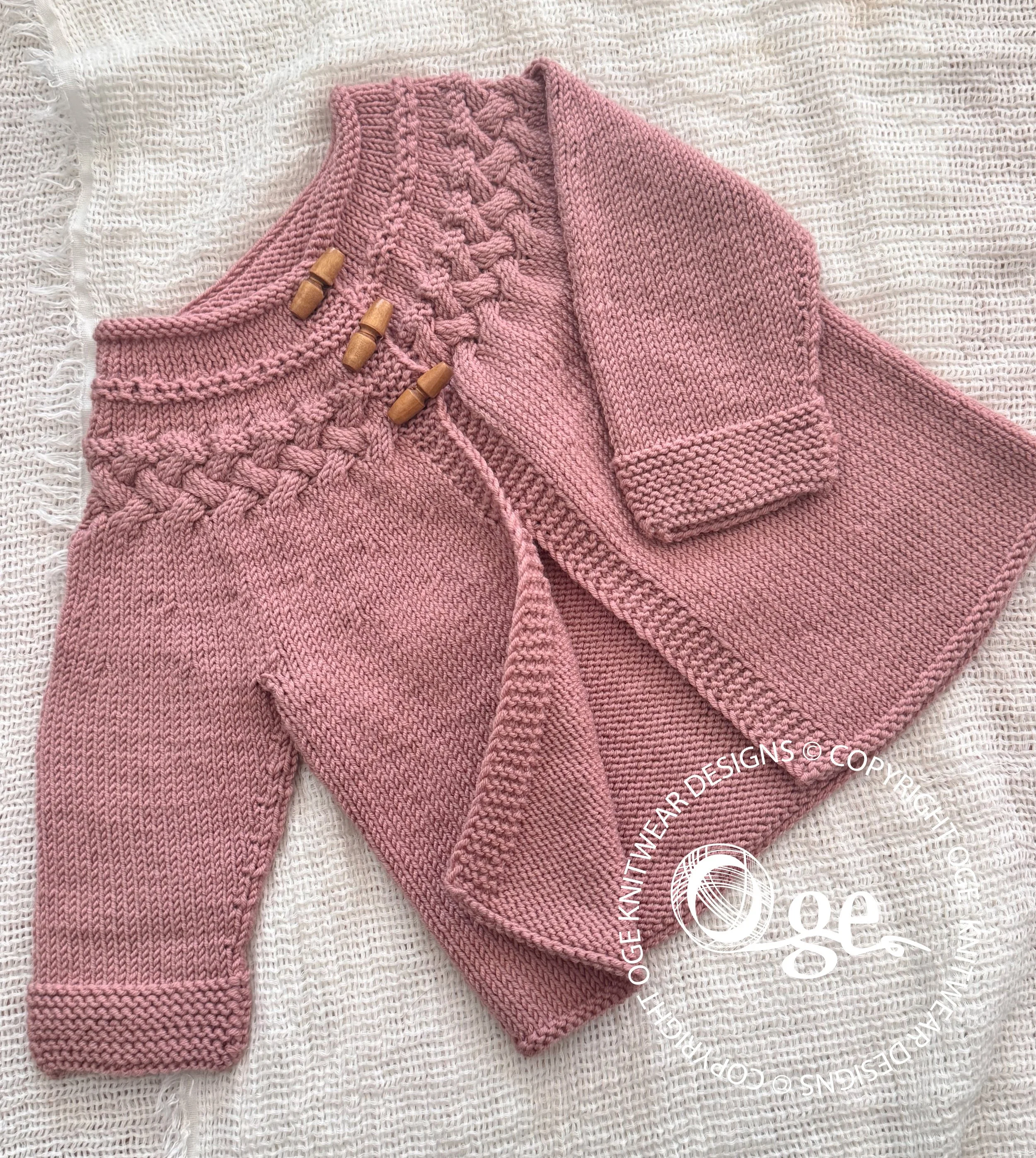 KNITTING PATTERN -- Heidi Jacket - P288