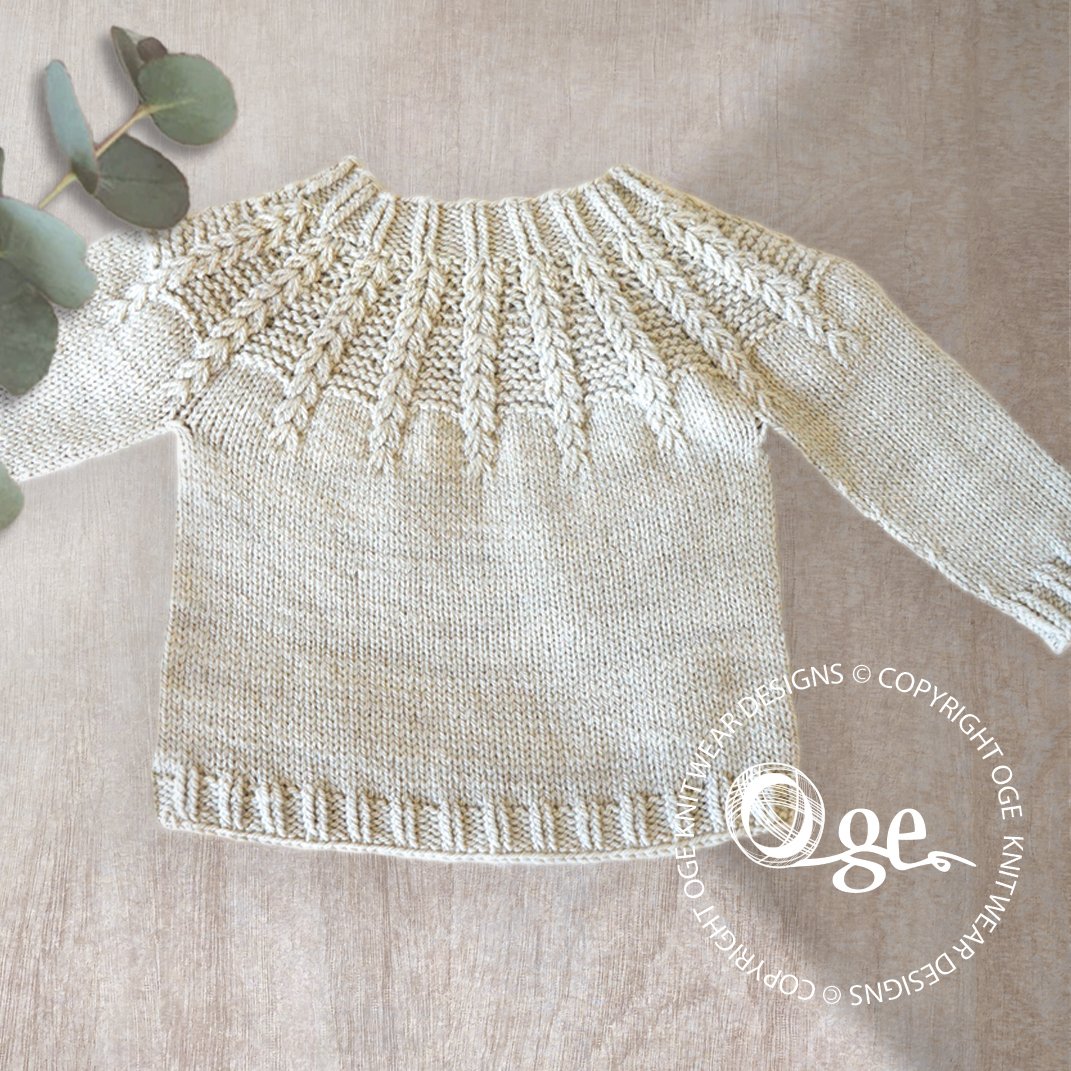 KNITTING PATTERN -- Santarossa Sweater - P259