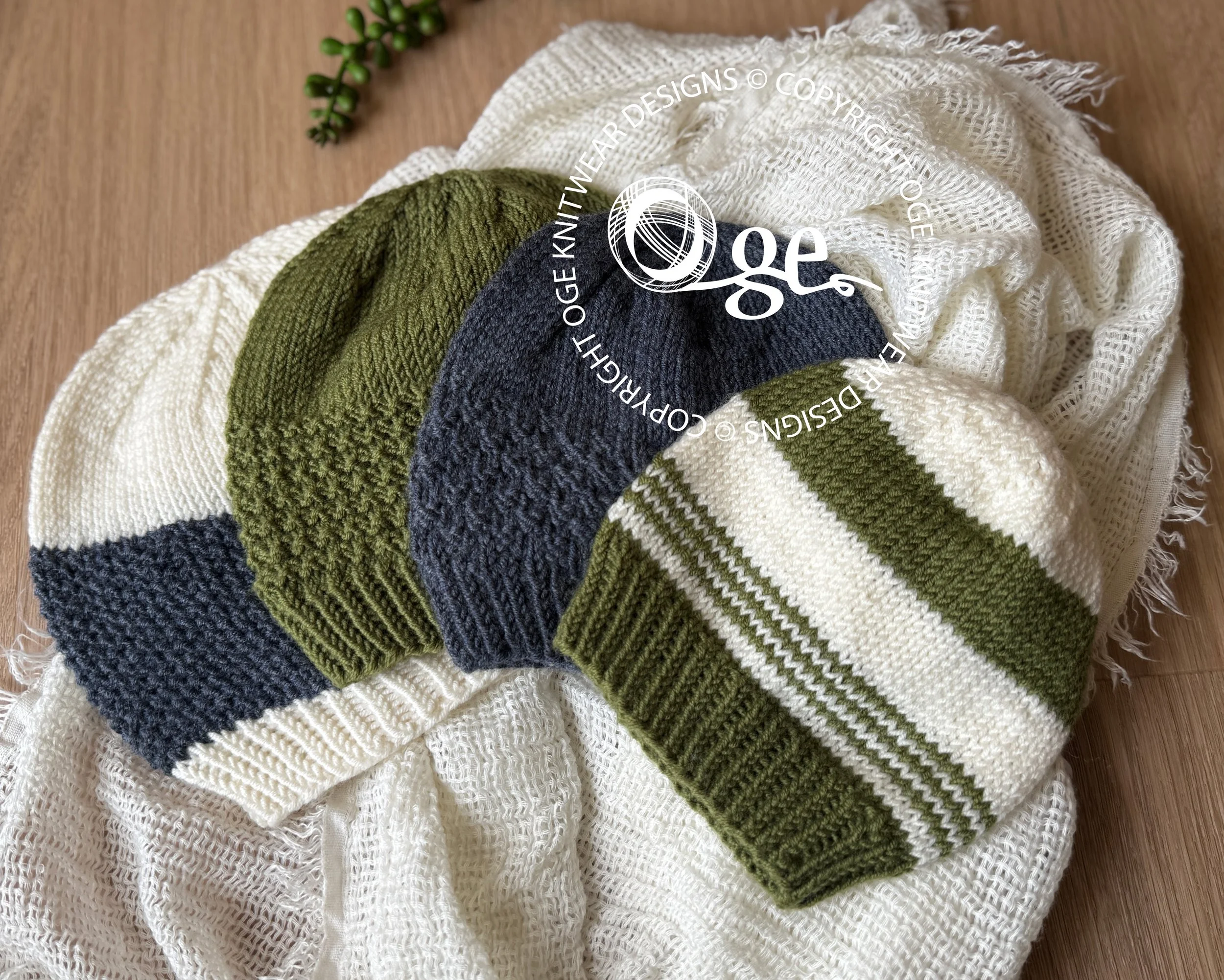 KNITTING PATTERN - Daintree Hat - P309