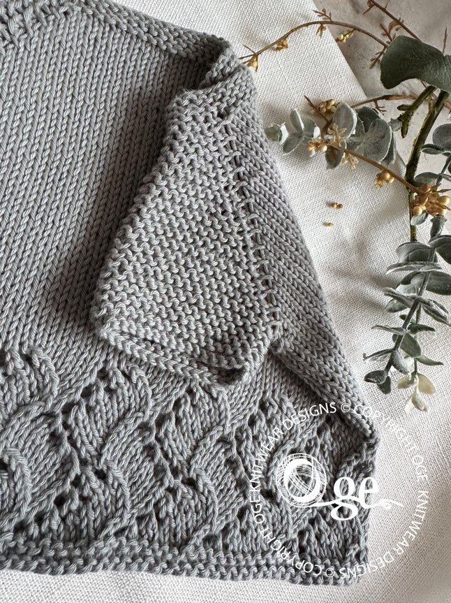 KNITTING PATTERN -- Sienna Summer top down - P247
