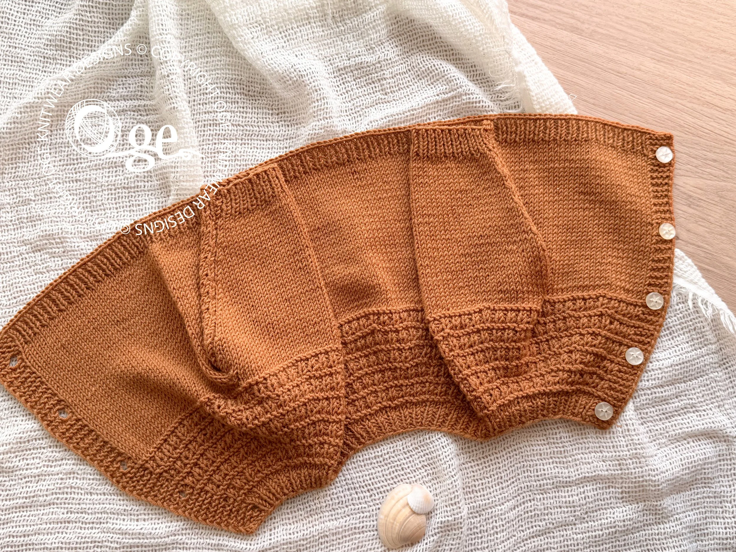 KNITTING PATTERN -- Top Down Raven Falls Cardigan - P262
