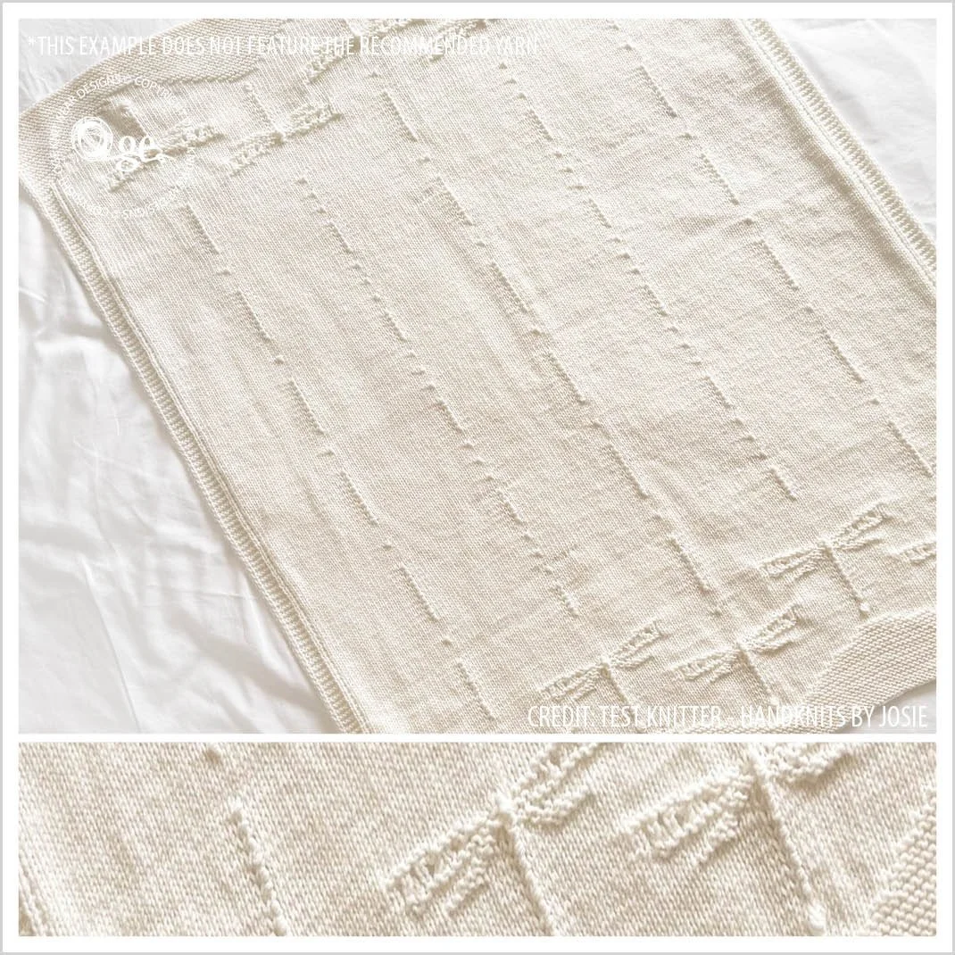KNITTING PATTERN -- Grace Blanket - P281 (B)