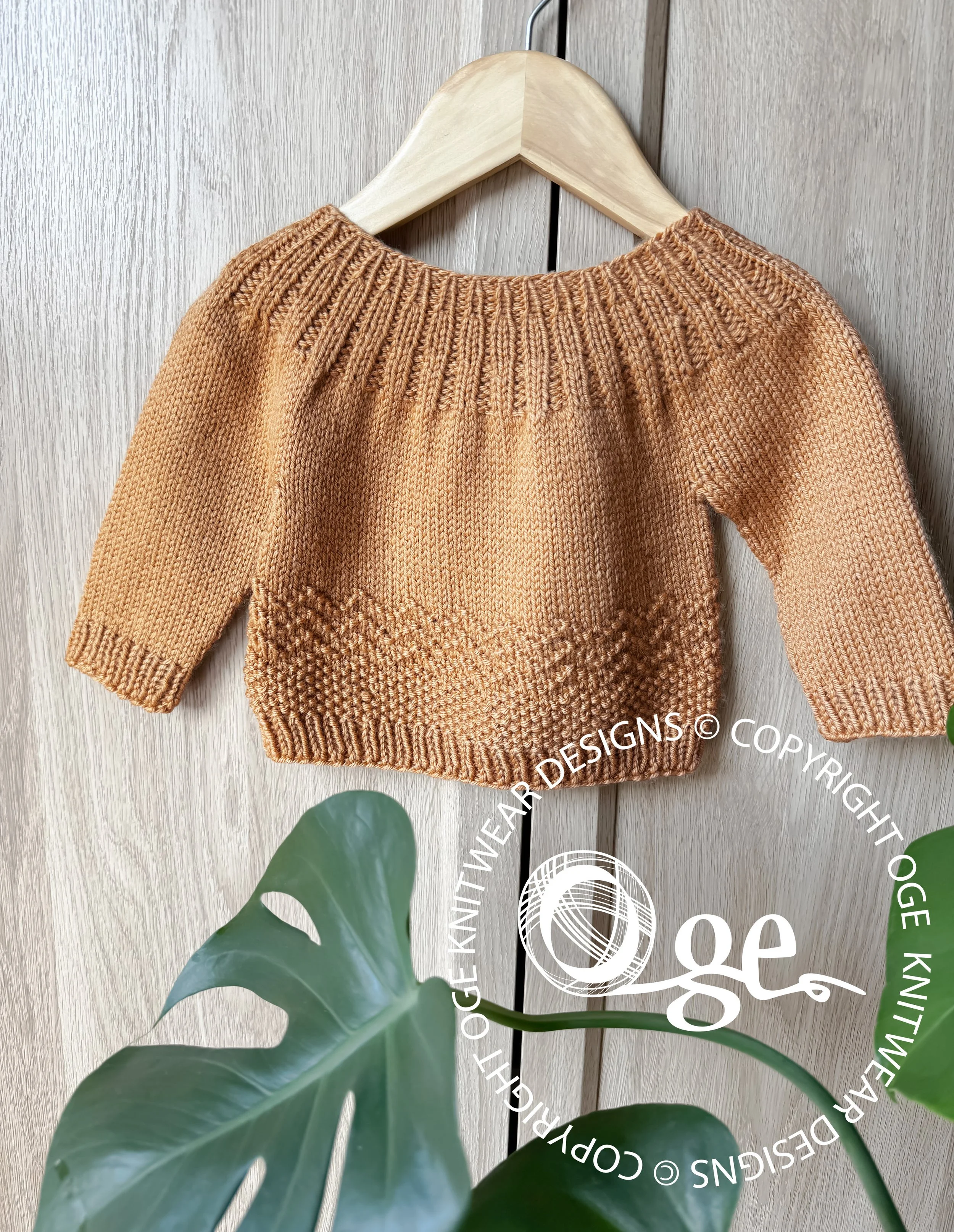 KNITTING PATTERN -- Sandefjord Sweater - P255