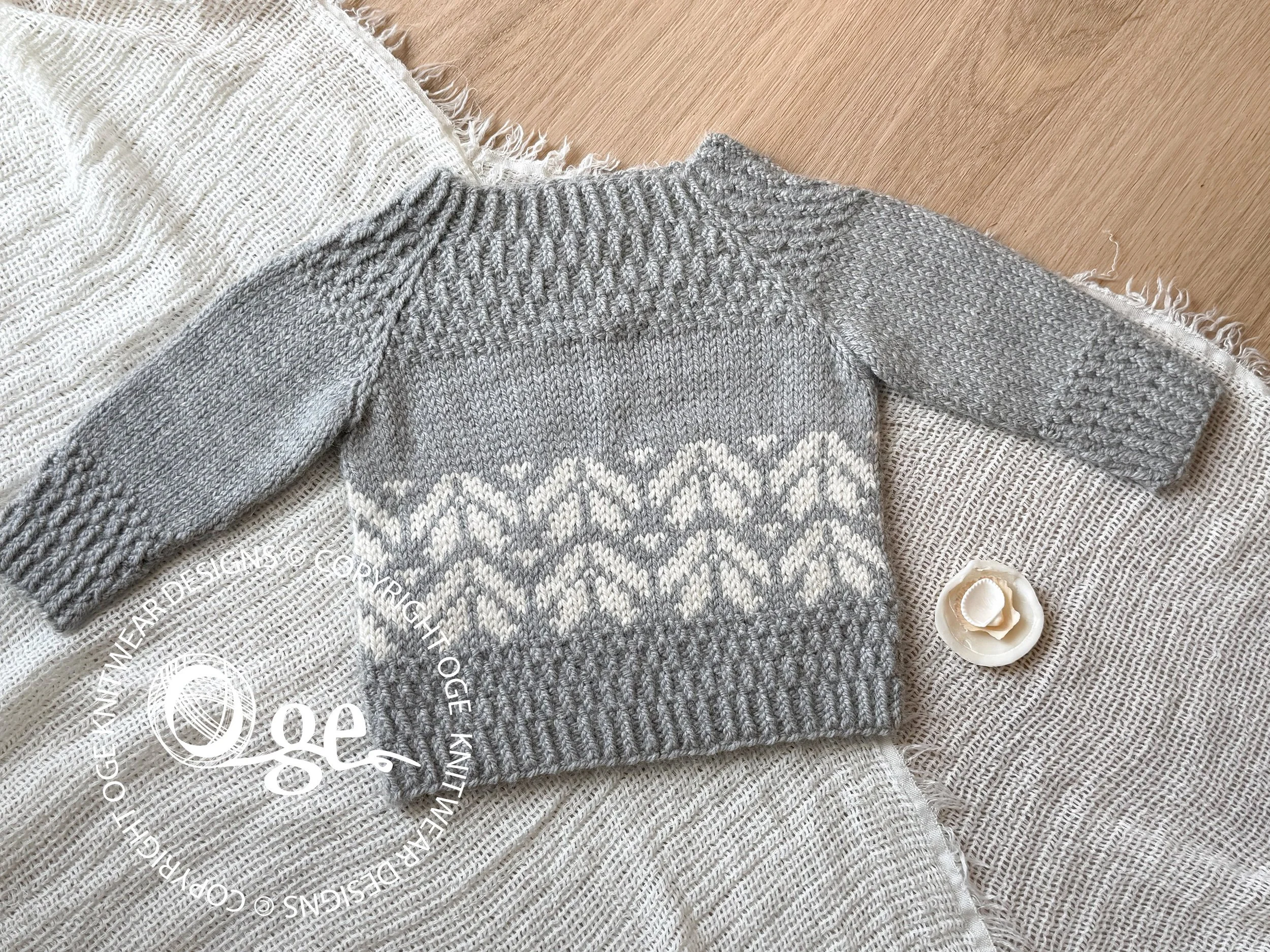 KNITTING PATTERN -- Stranden Sweater - P222