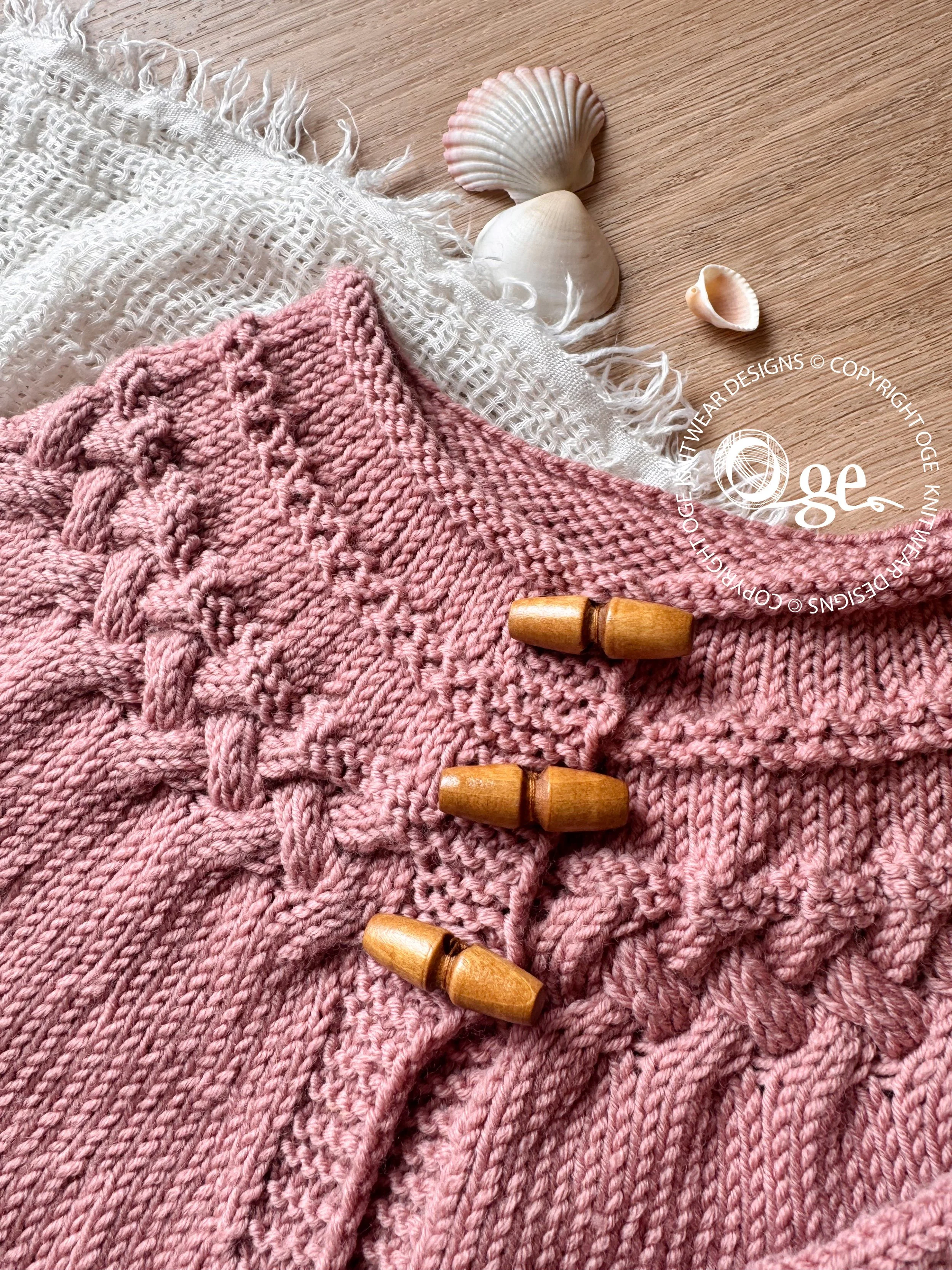 KNITTING PATTERN -- Heidi Jacket - P288