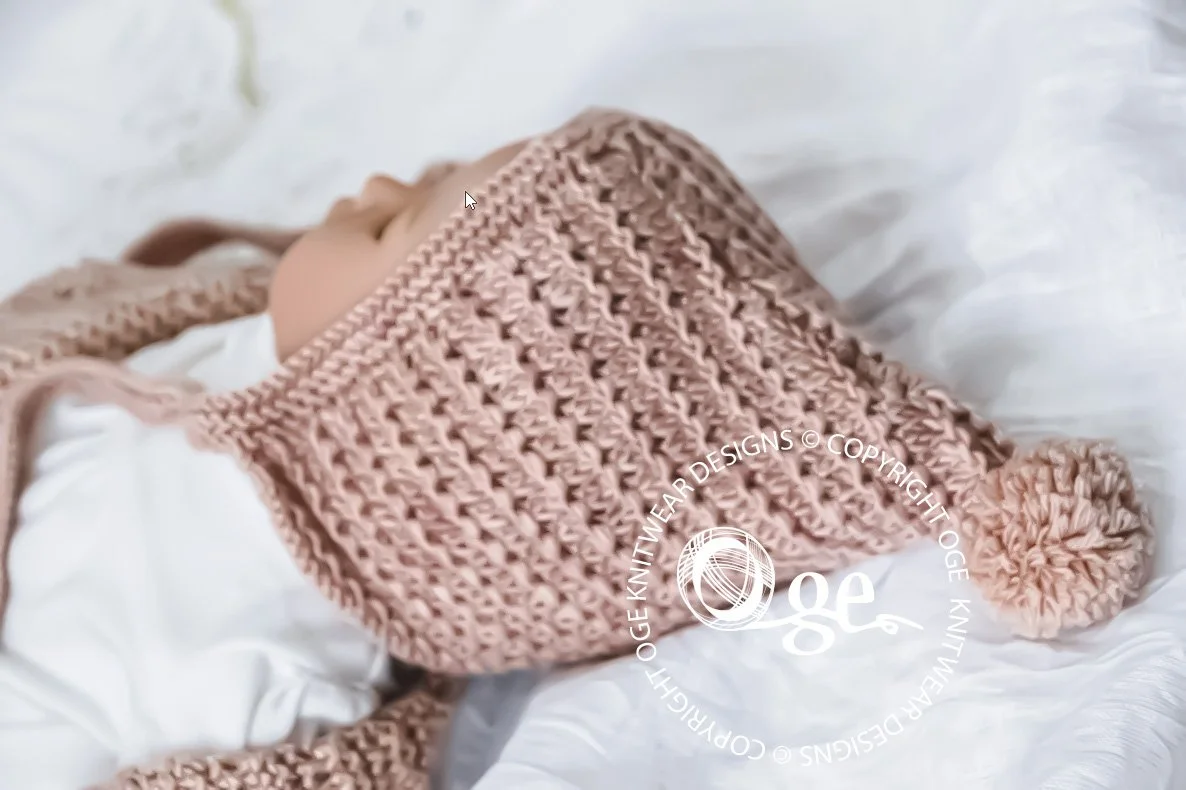 KNITTING PATTERN -- Little Munchkin and Pixie Hat – P145