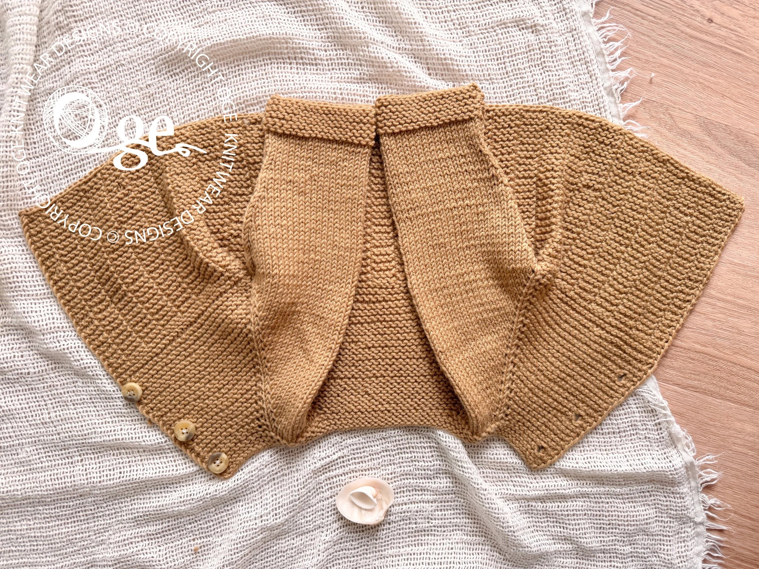 KNITTING PATTERN -- Beltaine Cardigan- P176