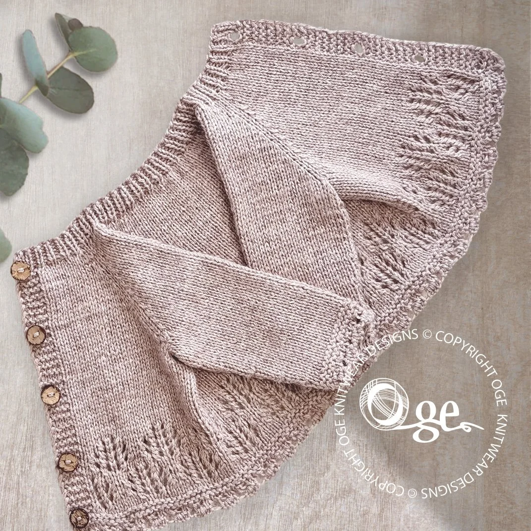 KNITTING PATTERN -- Periwinks Cardigan - P292