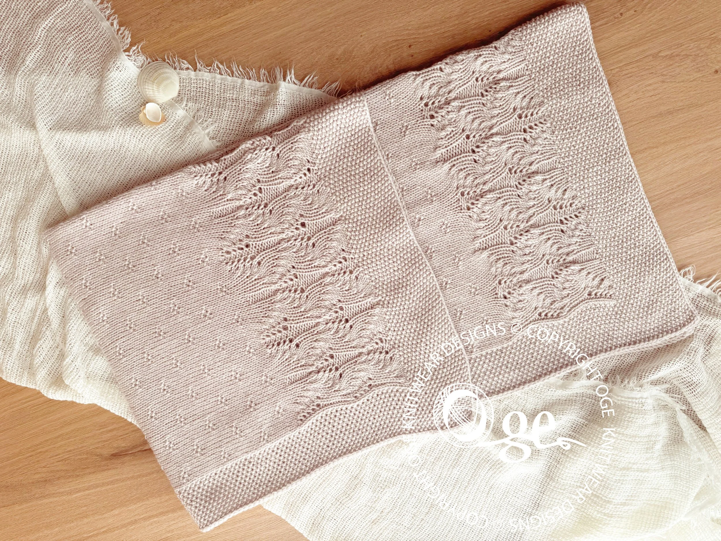 KNITTING PATTERN -- Elise Blanket - P283 (B)