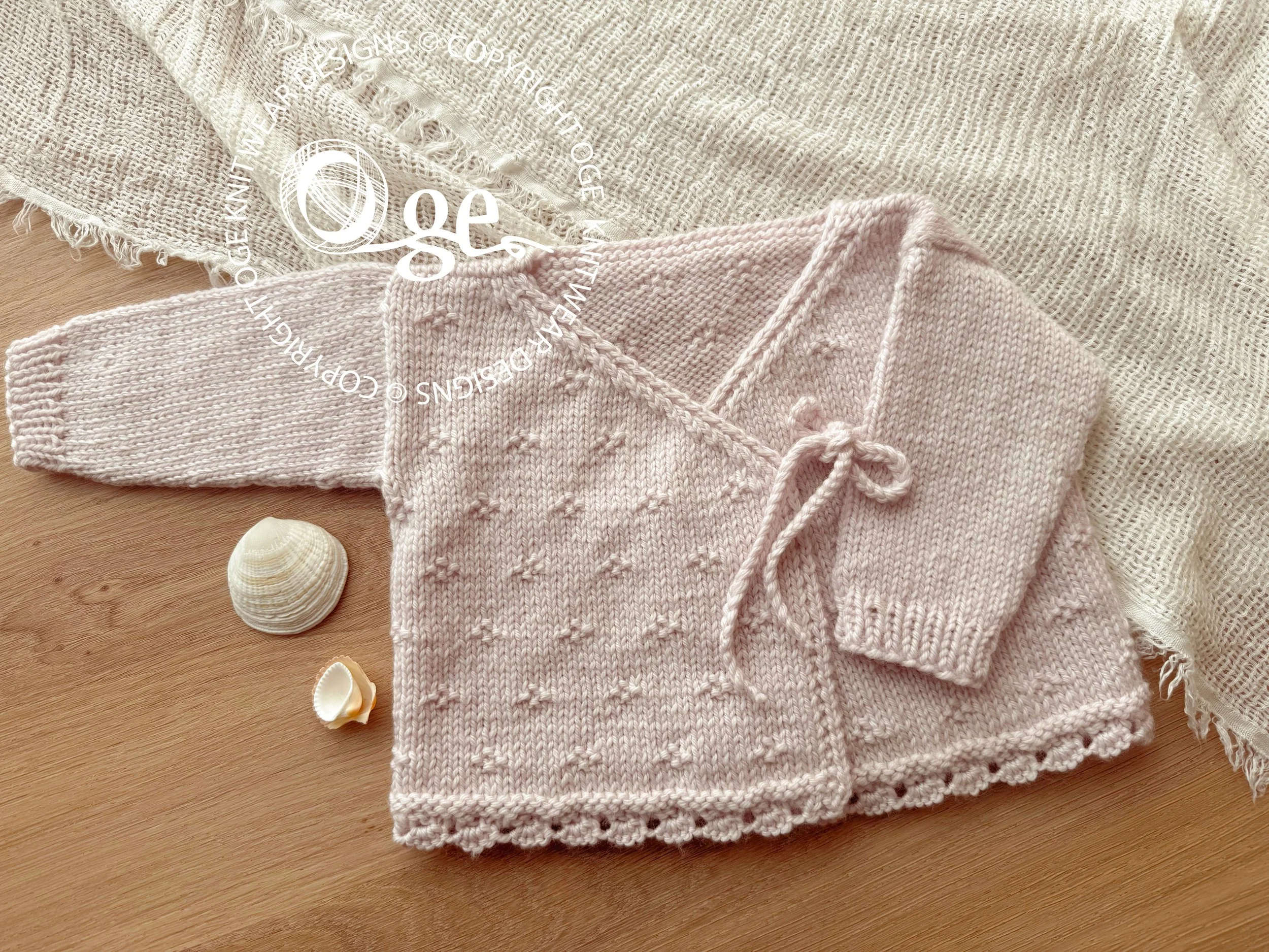 KNITTING PATTERN -- Elise Cardigan - P283 (C)