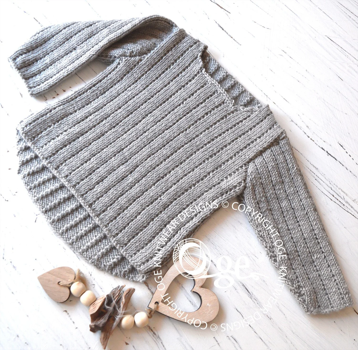 KNITTING PATTERN -- Shabby chick weekender - P049