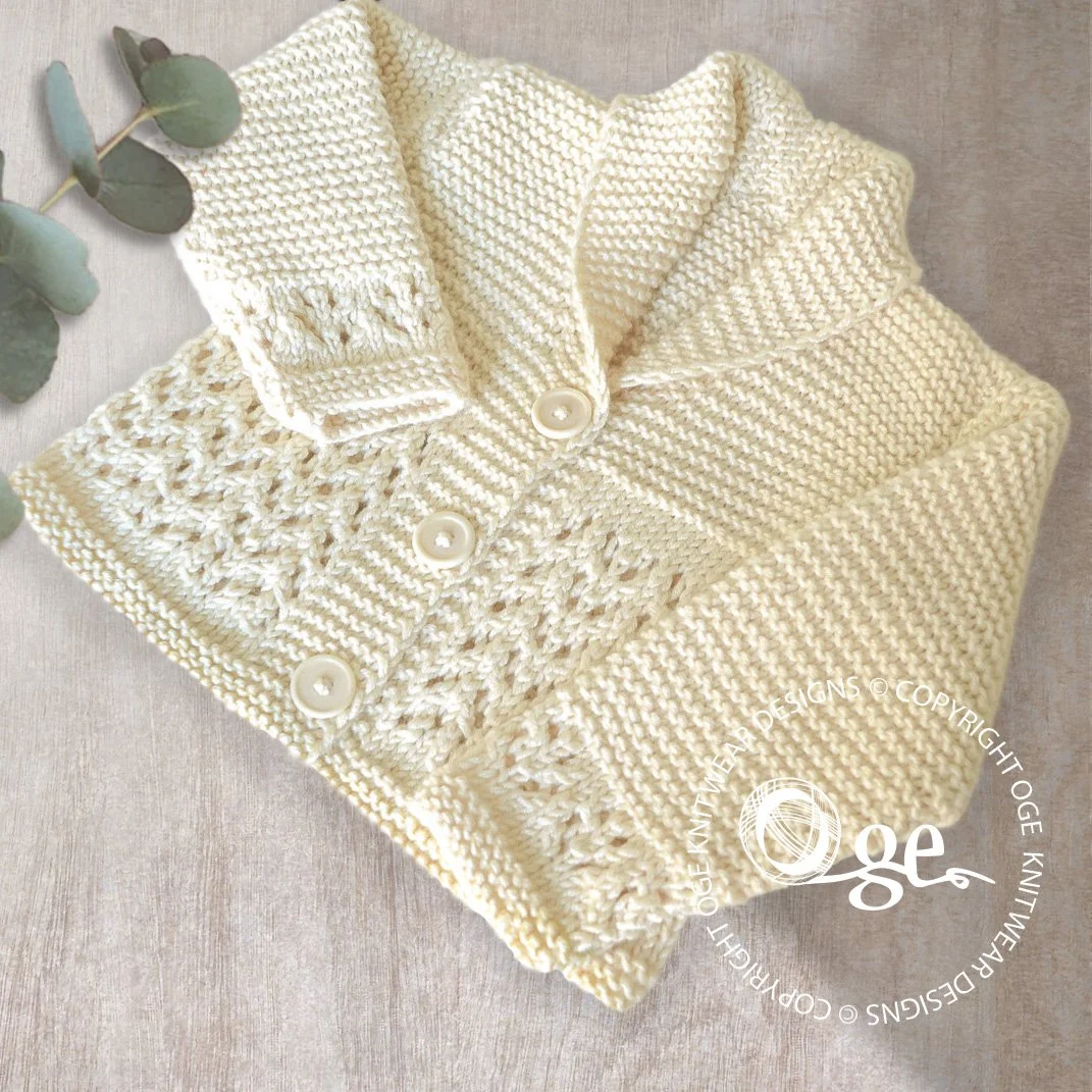 KNITTING PATTERN -- Persimmon Sweater - P165