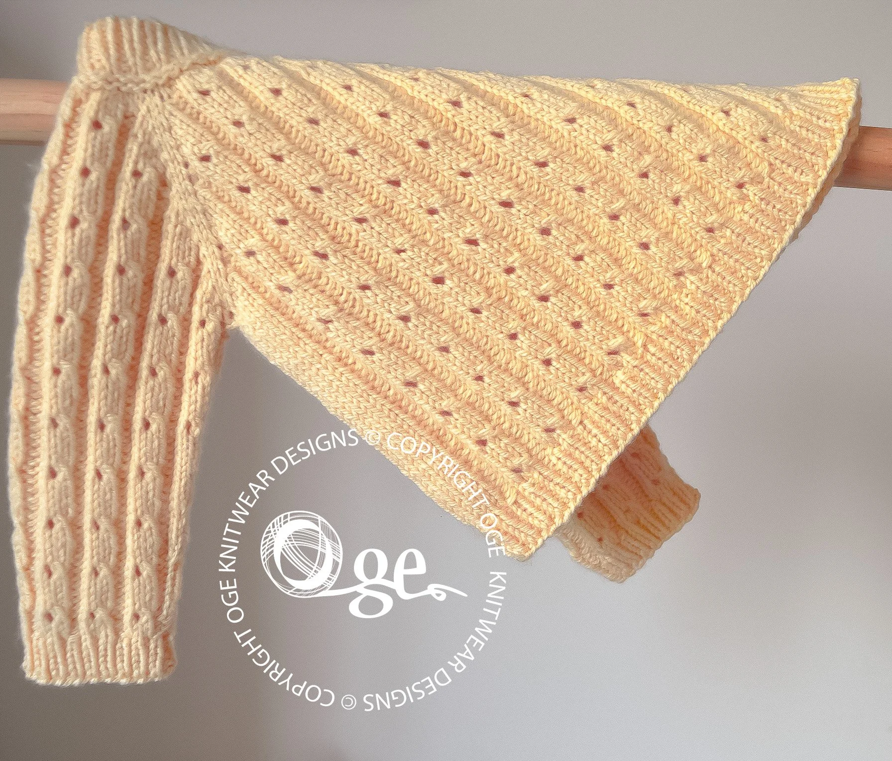 KNITTING PATTERN -- Lucania Sweater - P298