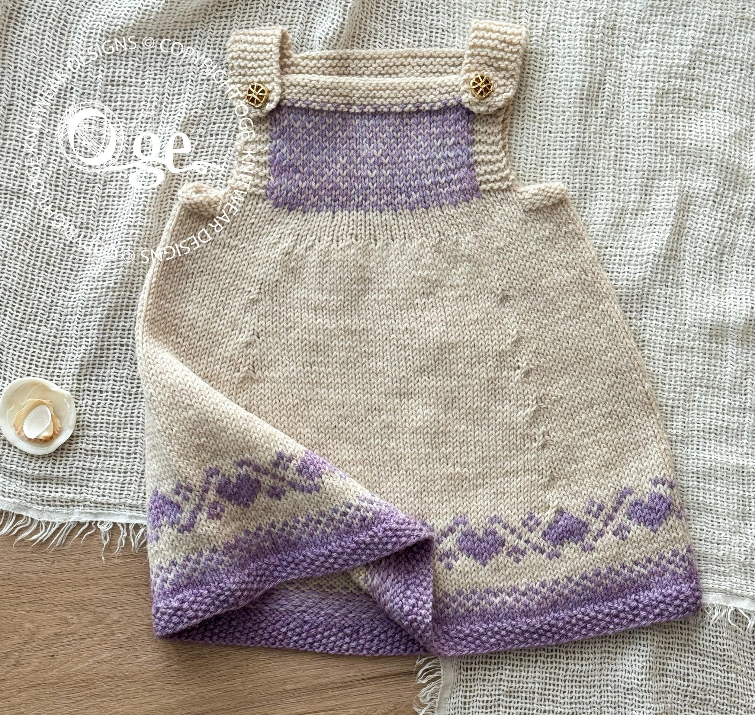 Luv U Forever Pinafore Dress - P090