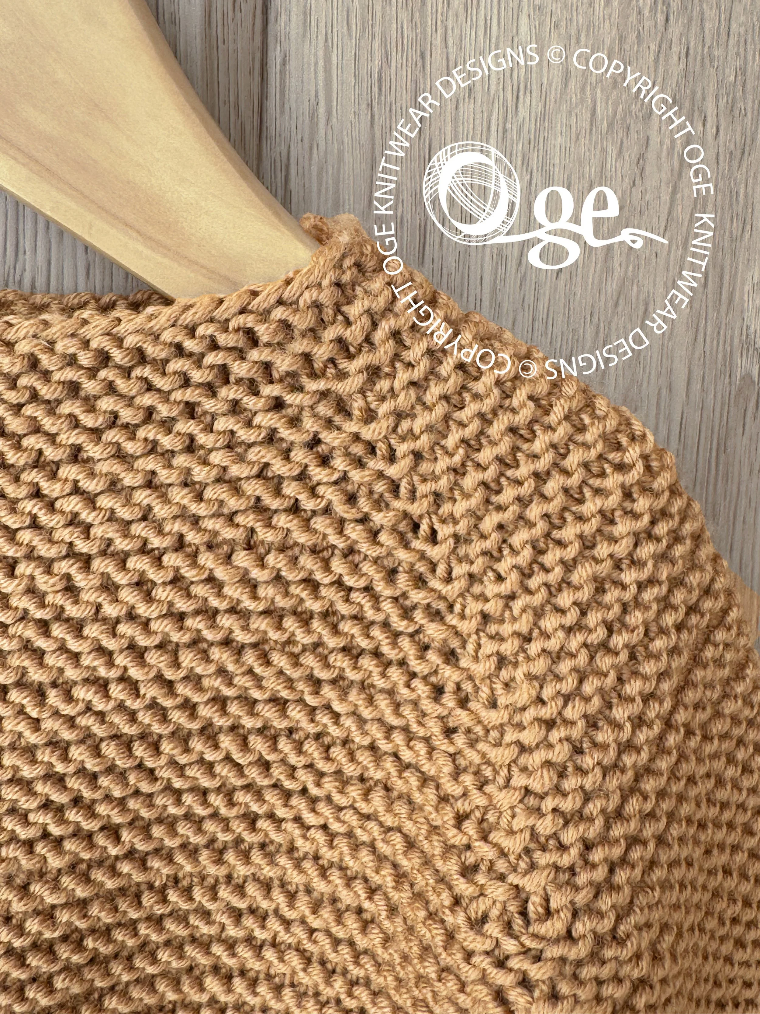 KNITTING PATTERN -- Lenox Sweater - P217