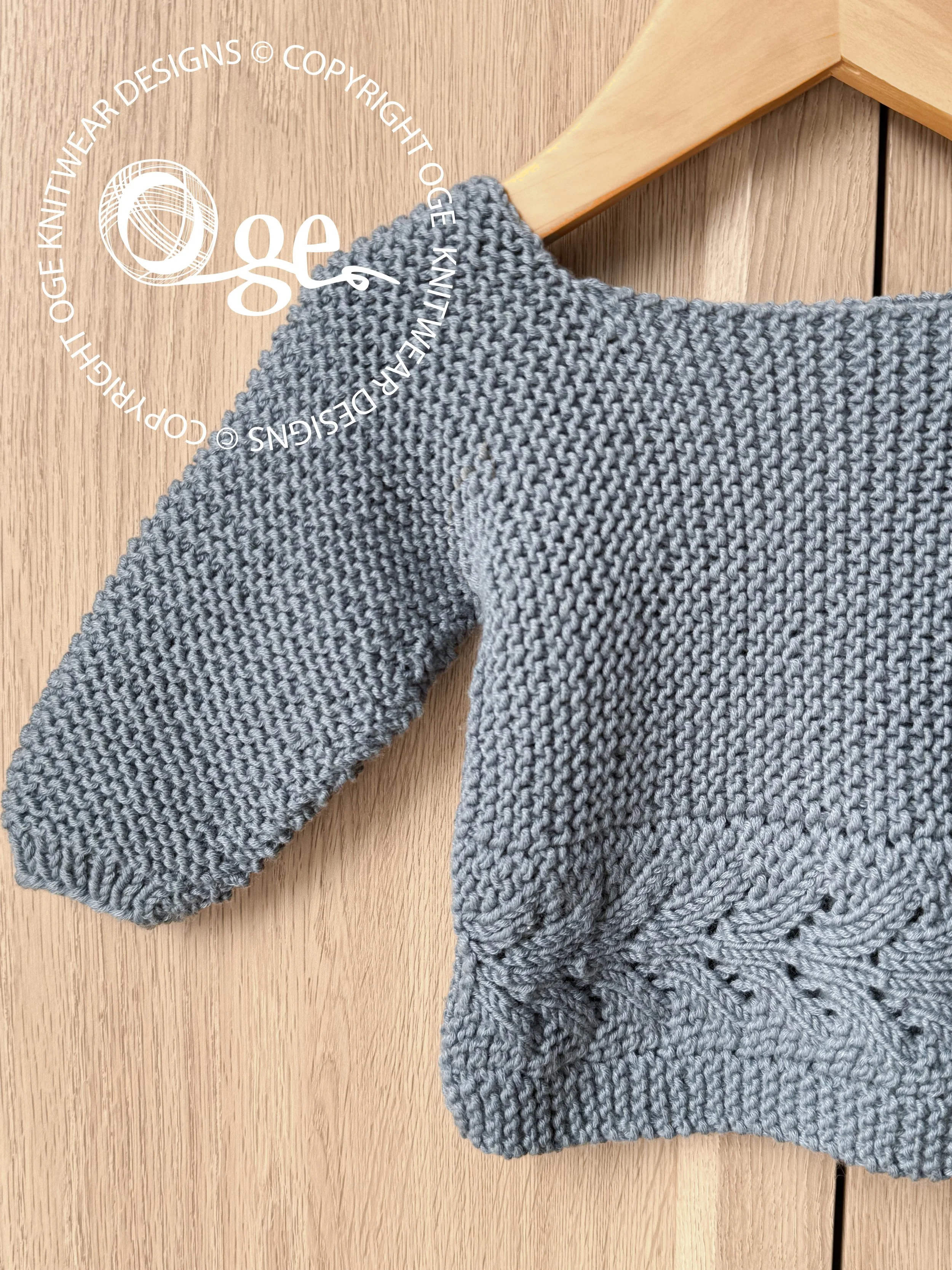 KNITTING PATTERN -- Aspen Fir Sweater - P171